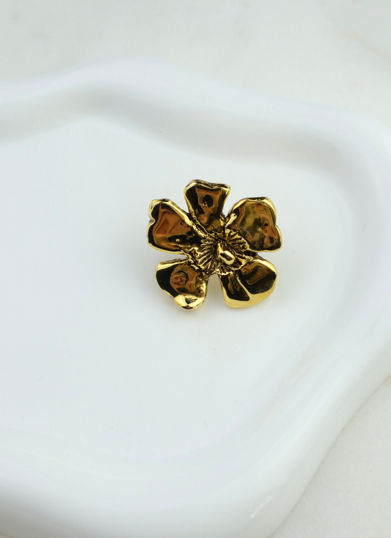 Kenzo - vintage pin / broszka kwiat