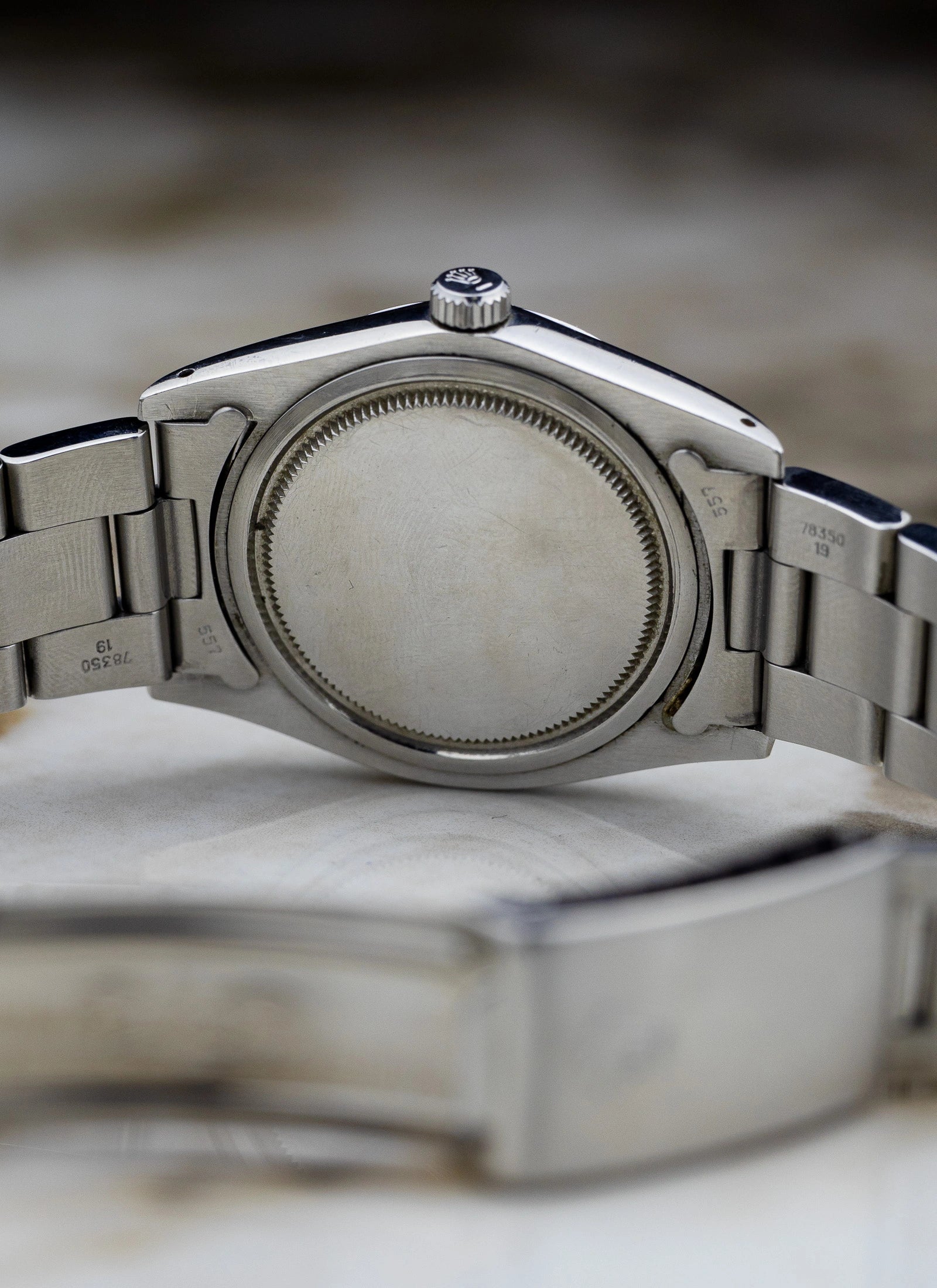 [REZERWACJA]1974 Rolex Oysterdate 6694 Black Gilt