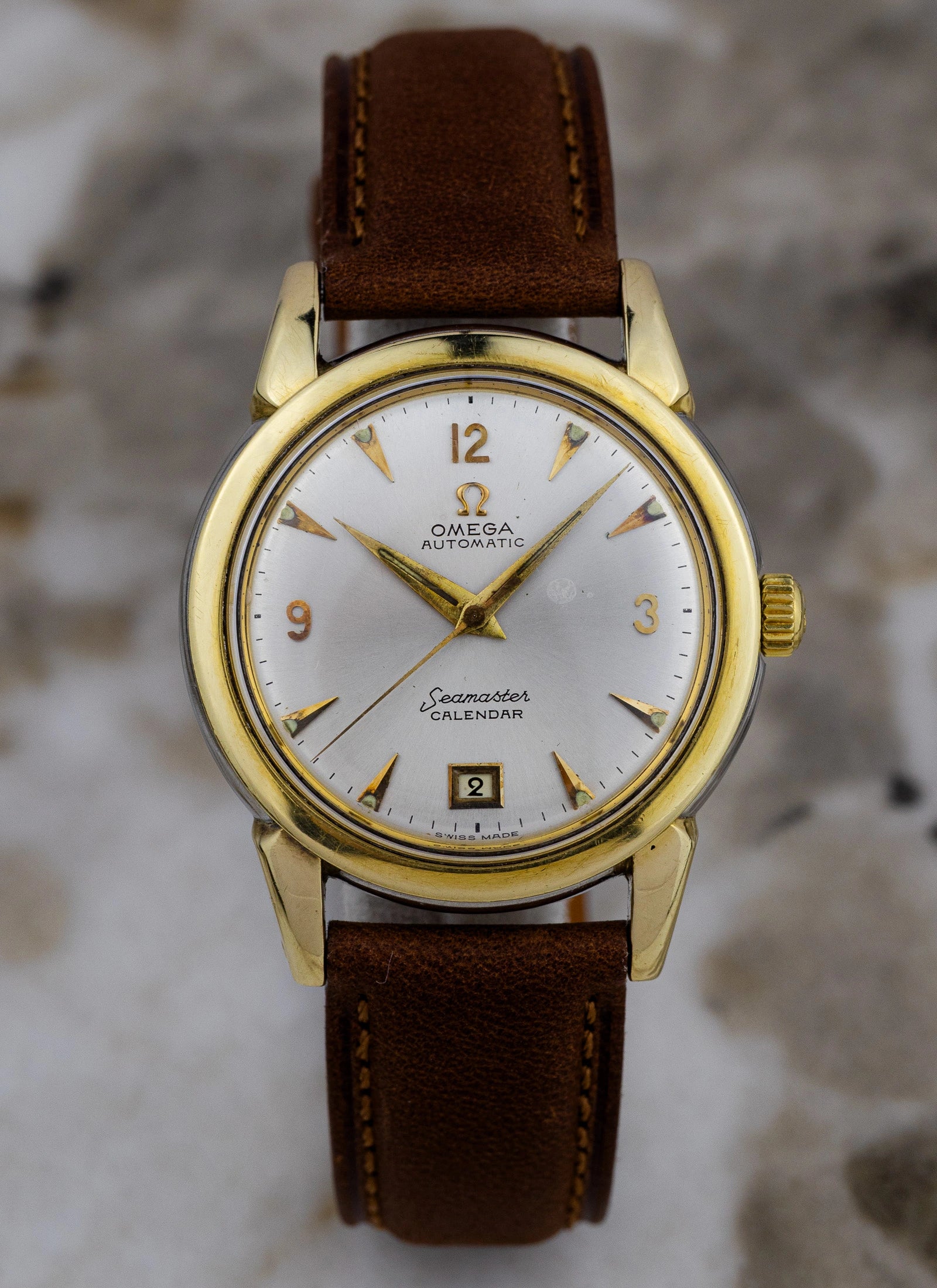 1952 Omega Seamaster Calendar 2627 cal. 355 Serviced