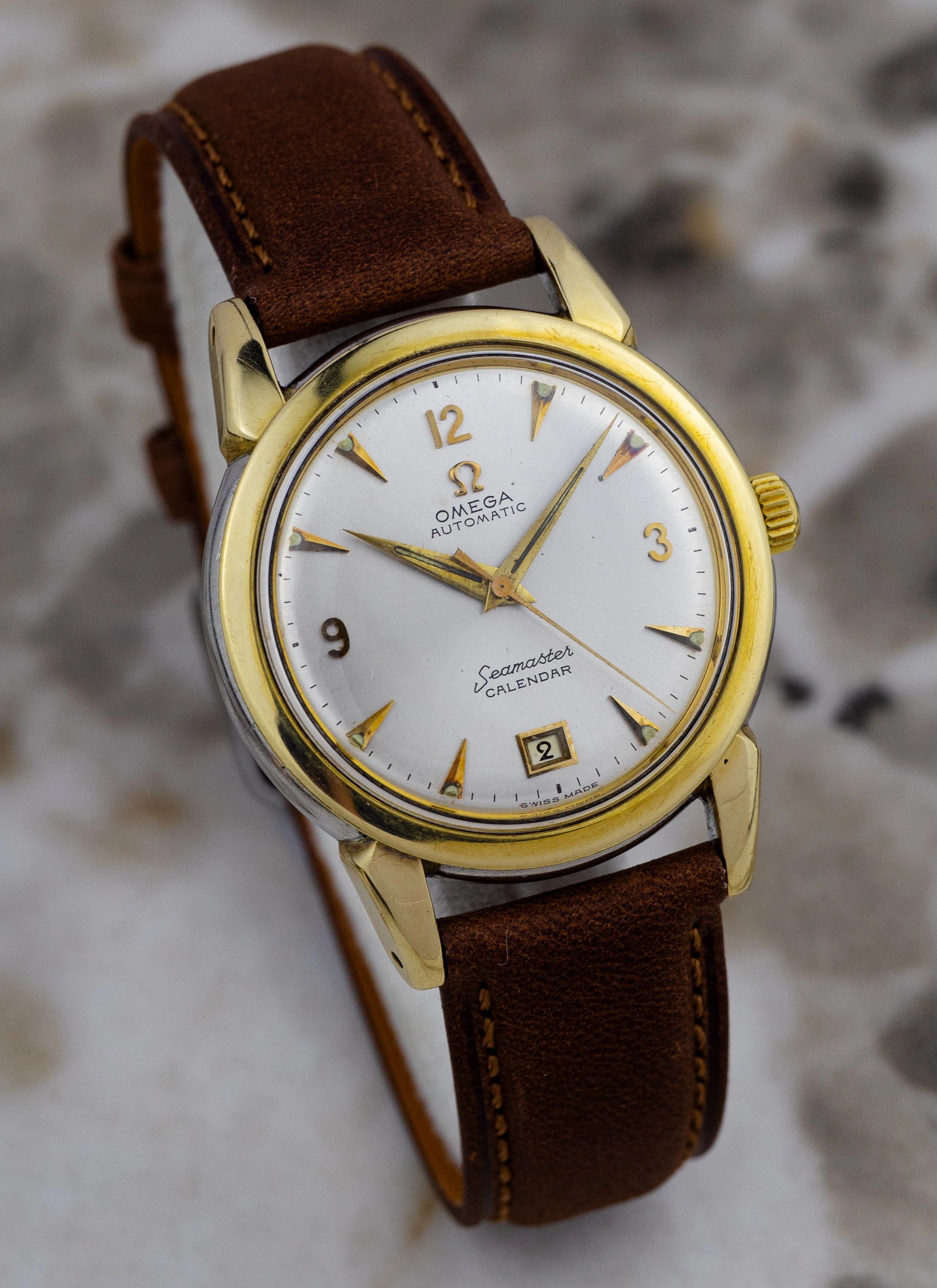 1952 Omega Seamaster Calendar 2627 cal. 355 Serviced