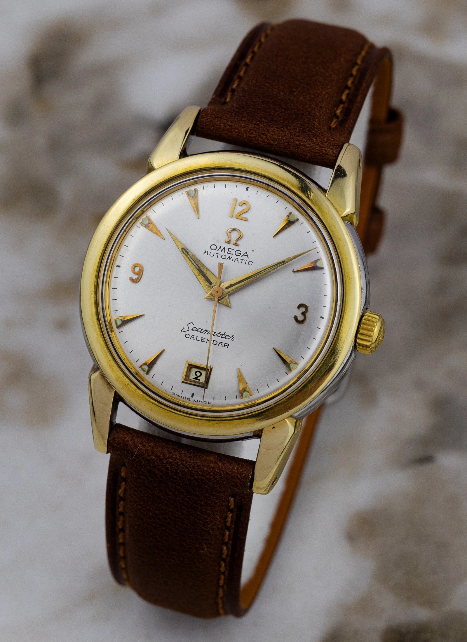 1952 Omega Seamaster Calendar 2627 cal. 355 Serviced