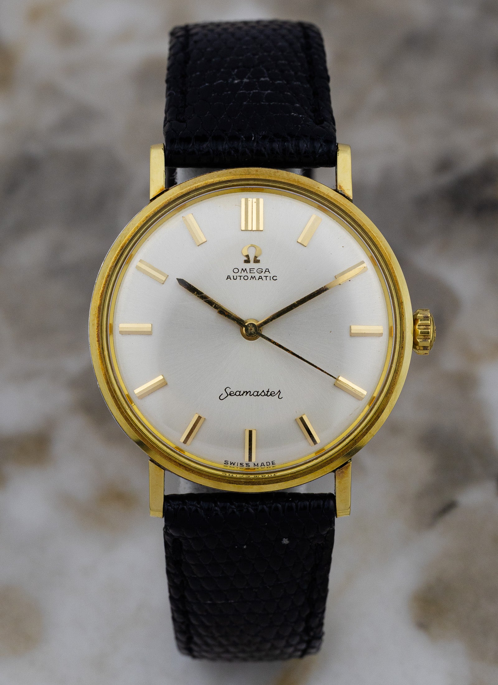 1960s Omega Seamaster Automatic Gold Cap 14740