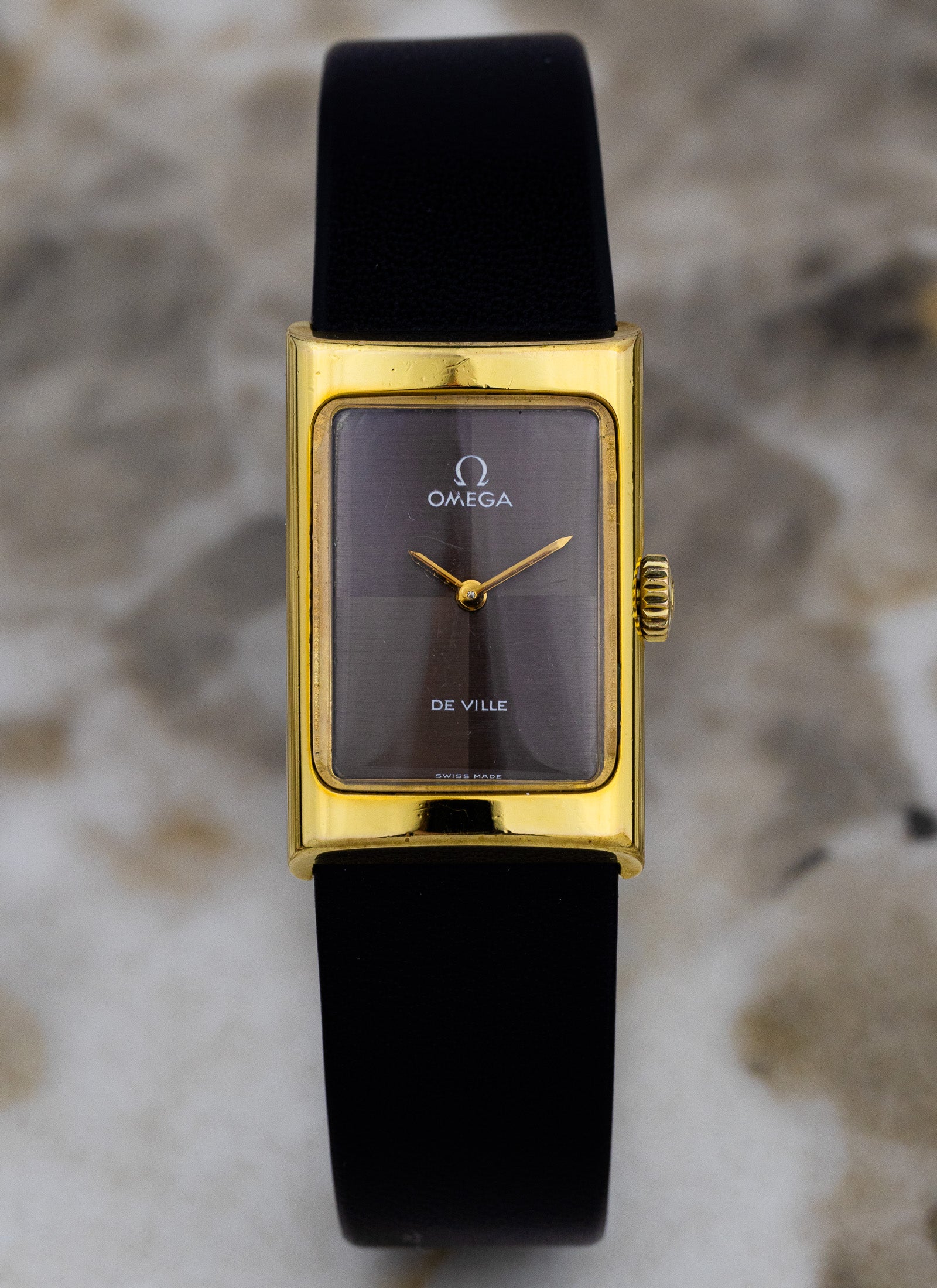 1970s Omega De Ville Brown Two Tone Dial 511.0458