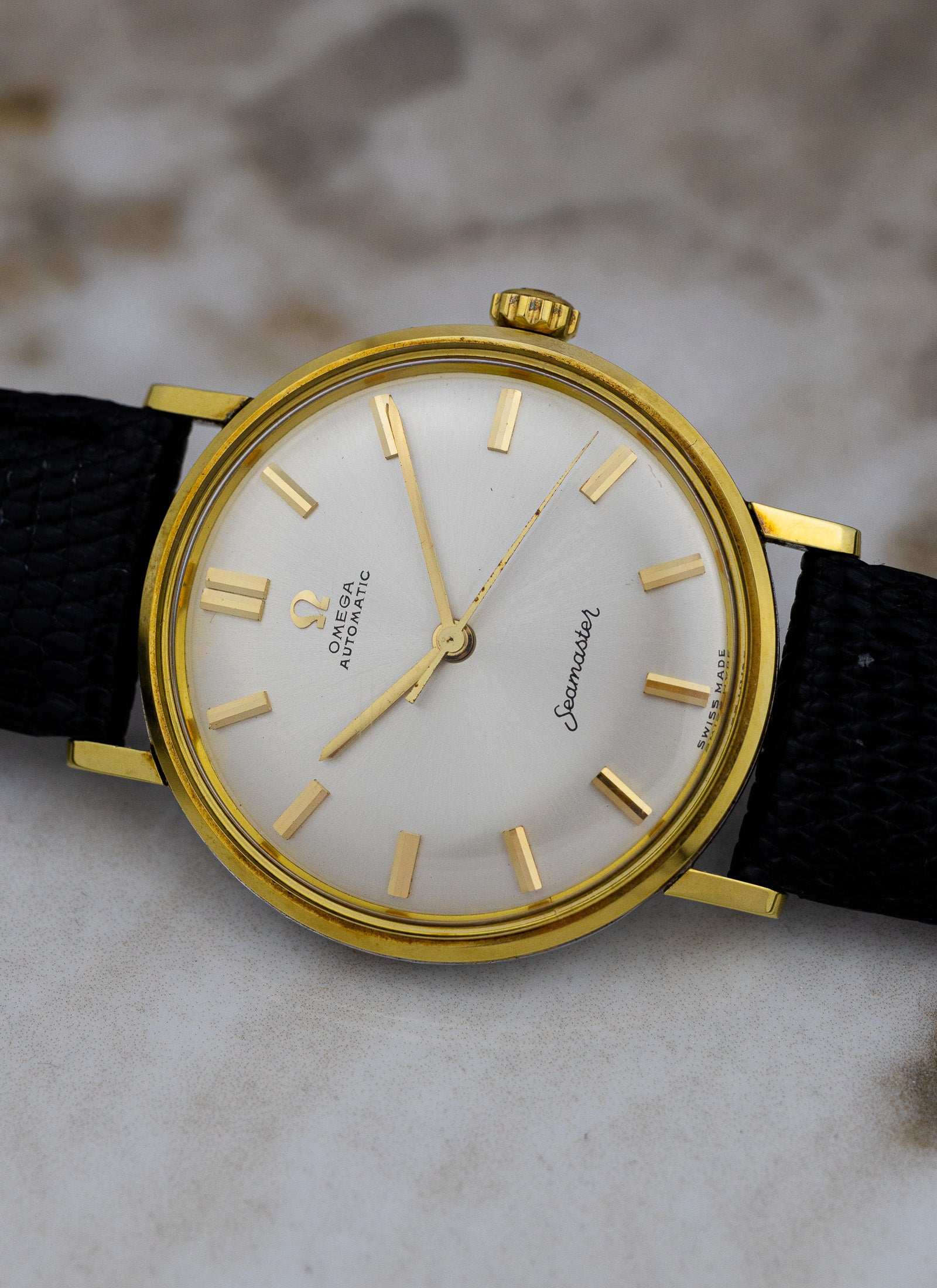 1960s Omega Seamaster Automatic Gold Cap 14740