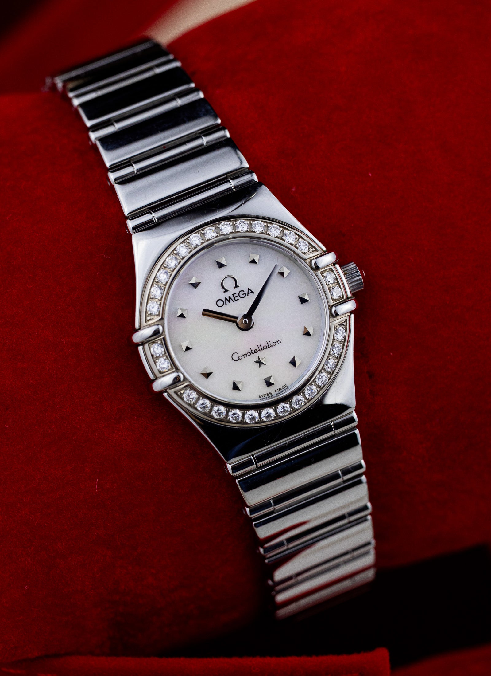 2001 Lady Omega Constellation My Choice Diamonds 1465.71.0 Full Set