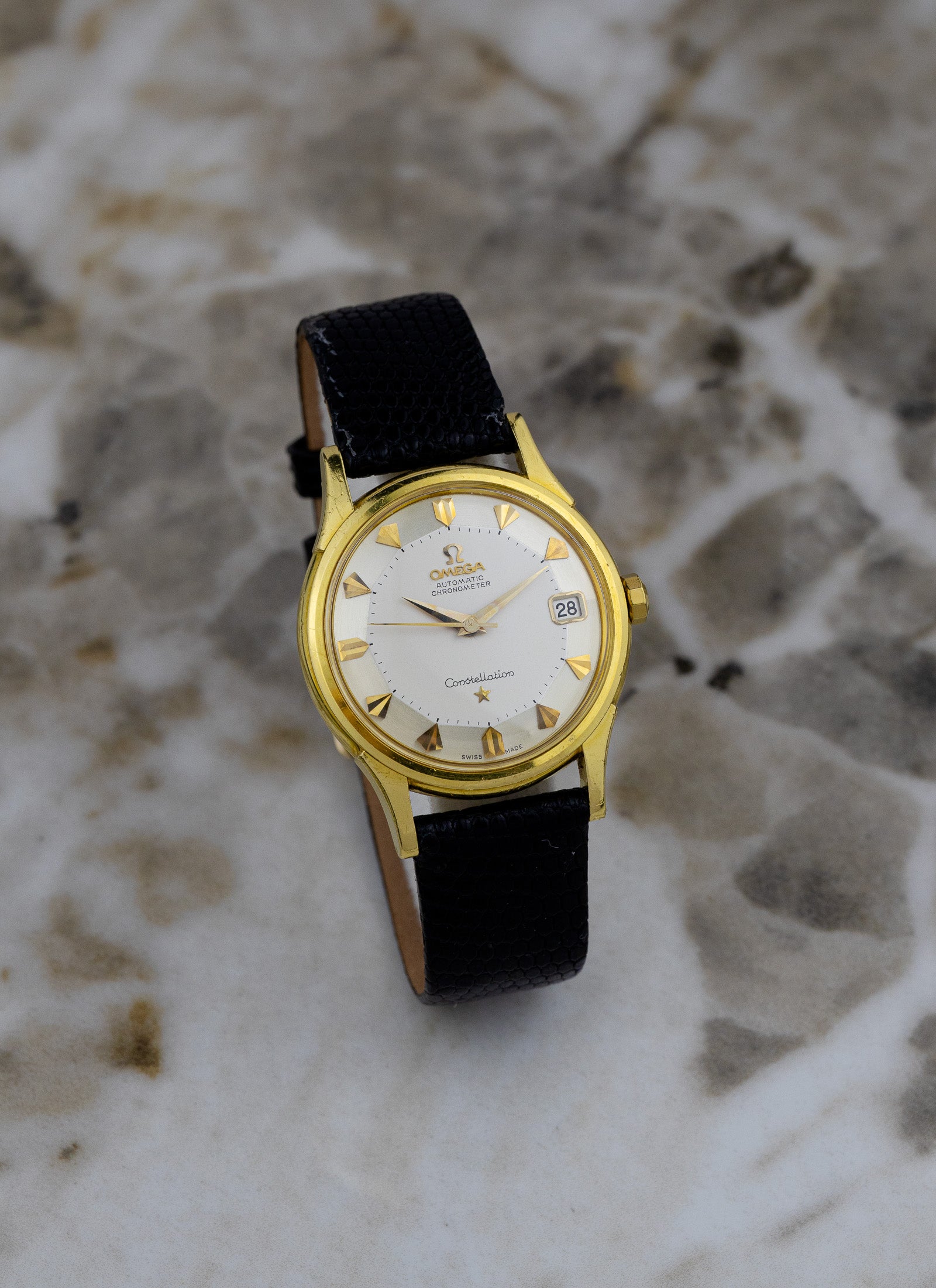 1961 18K Omega Constellation Pie Pan 14393 cal. 561