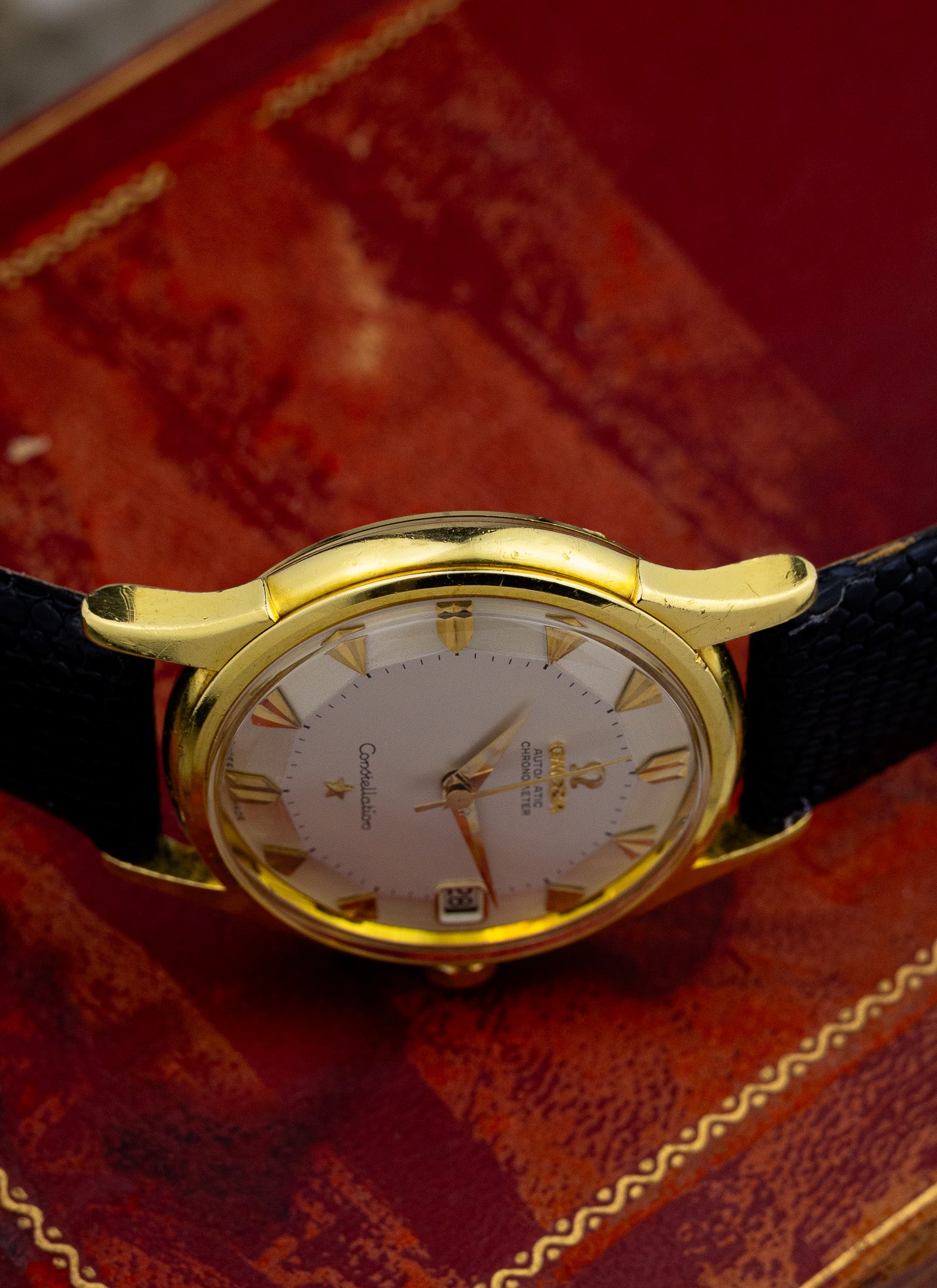 1961 18K Omega Constellation Pie Pan 14393 cal. 561