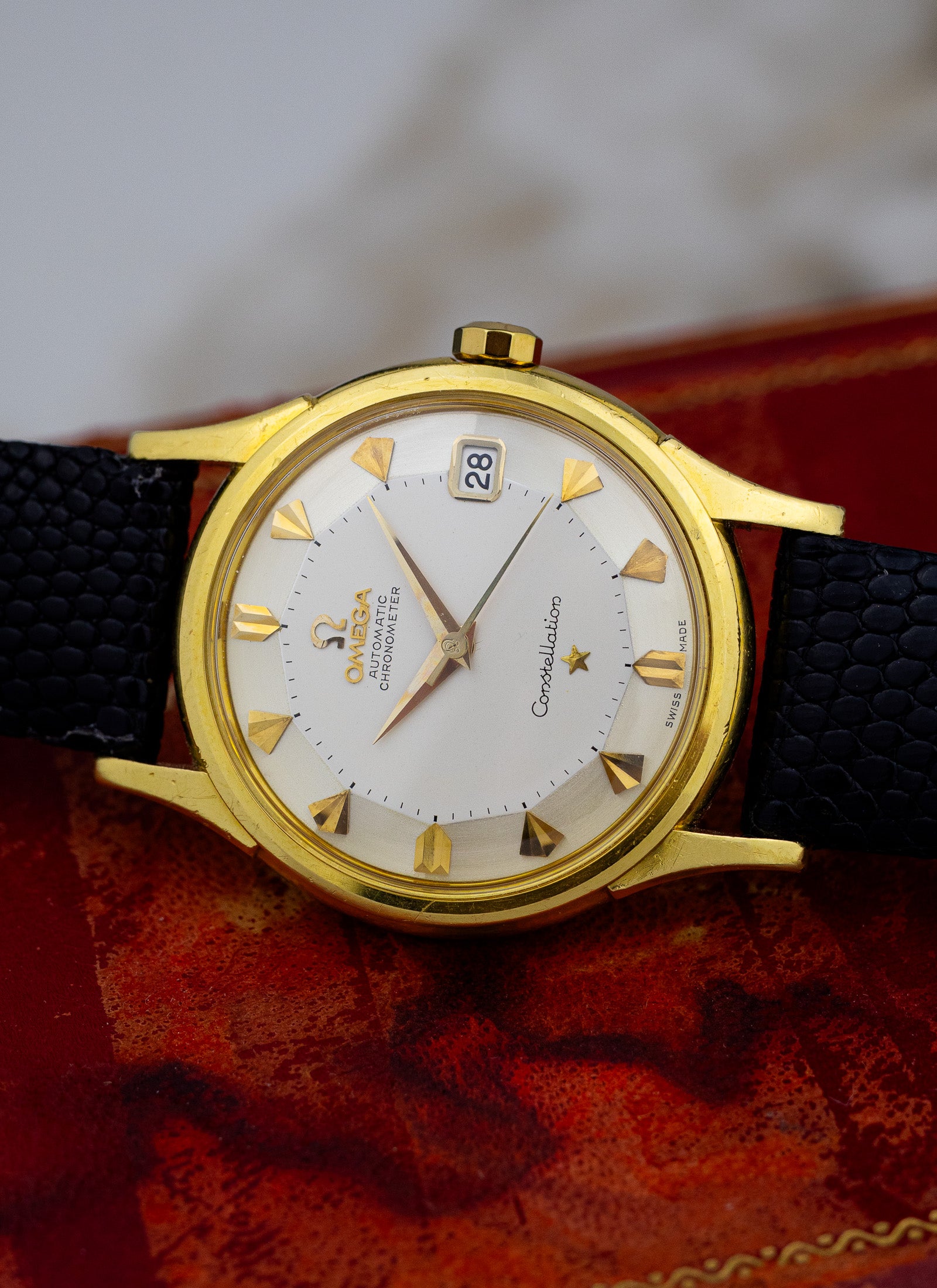 1961 18K Omega Constellation Pie Pan 14393 cal. 561