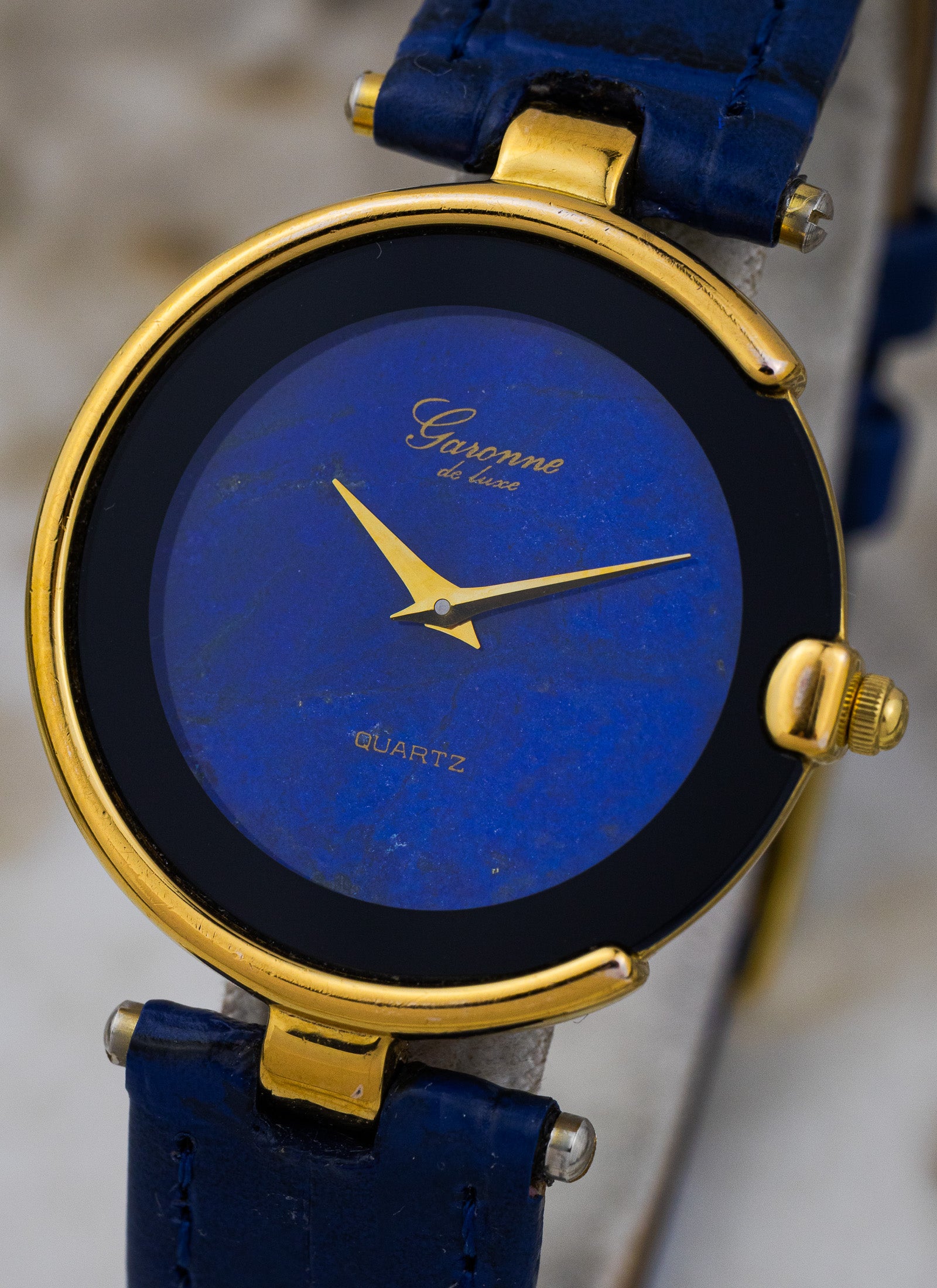 1990s Garonne De Luxe Lapis Lazuli