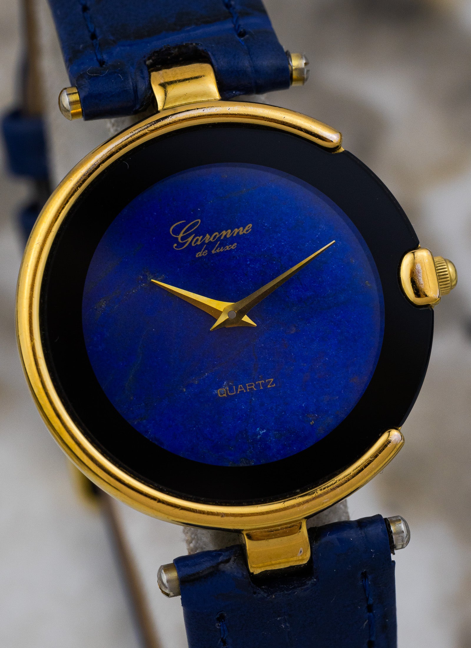 1990s Garonne De Luxe Lapis Lazuli