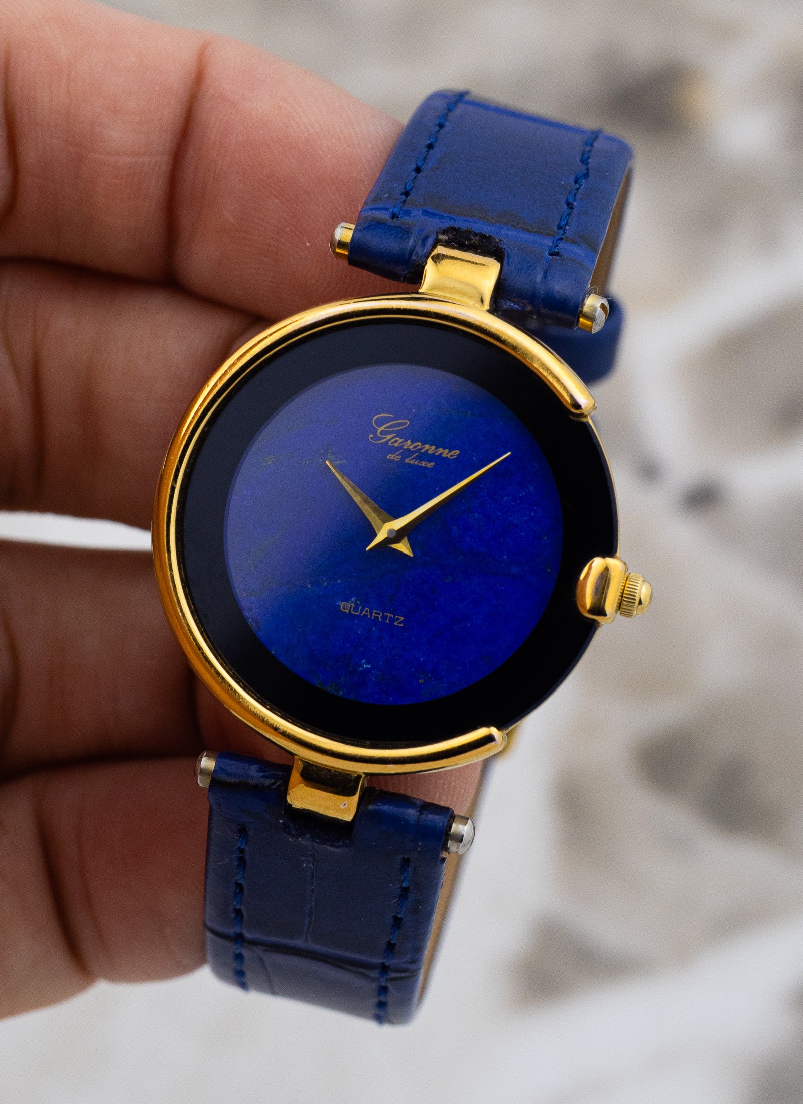 1990s Garonne De Luxe Lapis Lazuli
