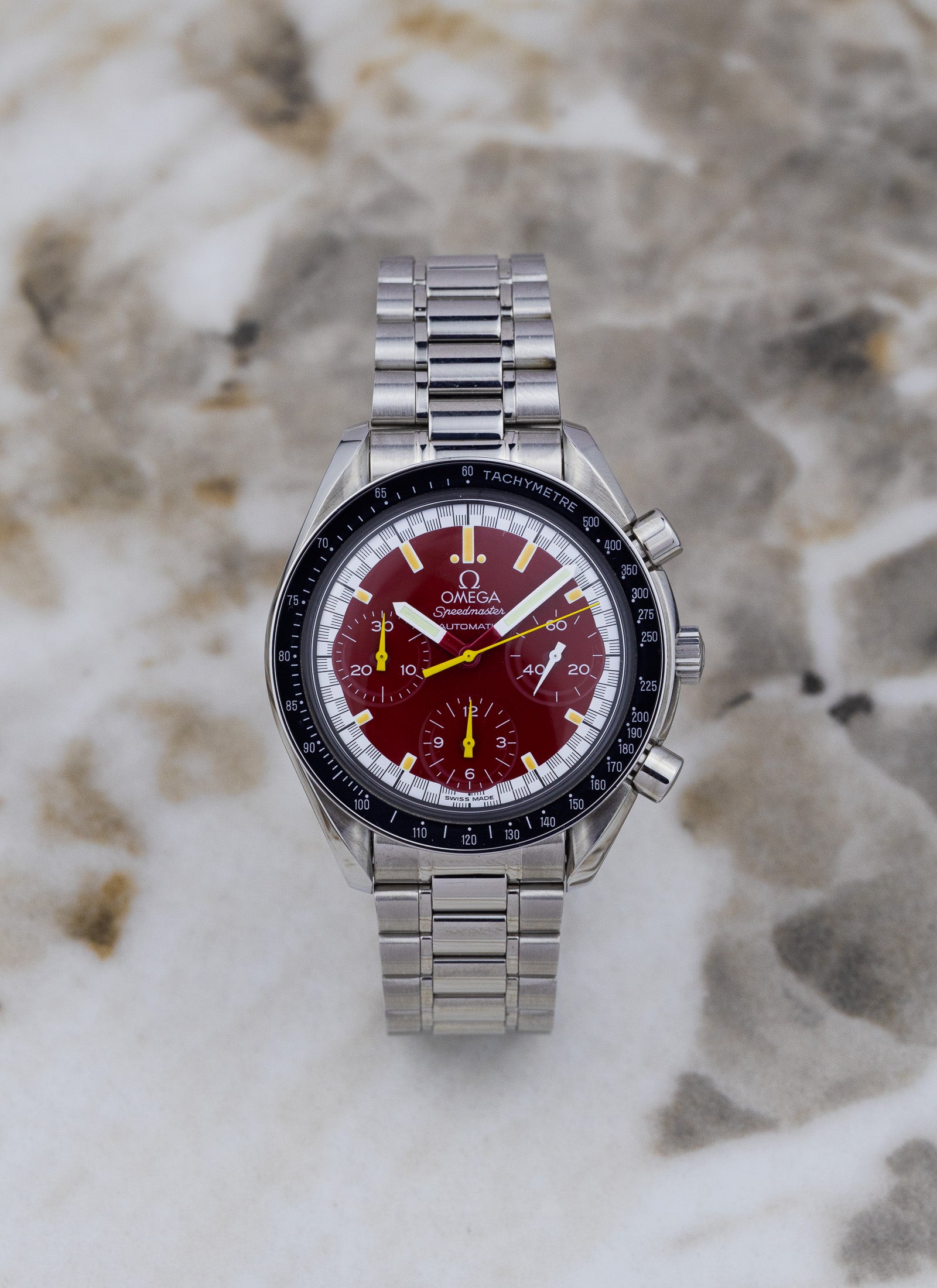[Reserved] 1997 Omega Speedmaster Michael Schumacher 3510.61 cal. 1143 Full Set