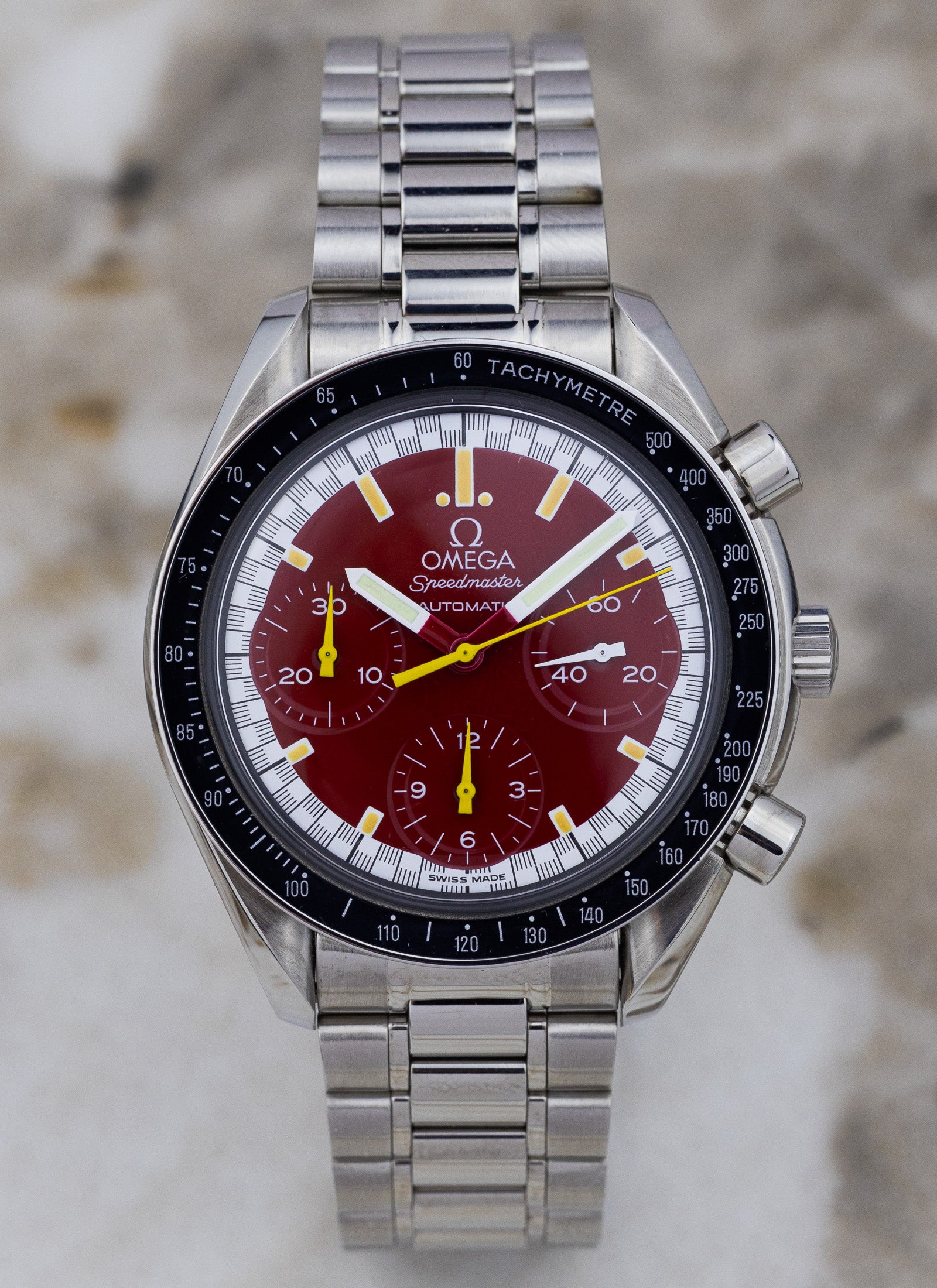 [Reserved] 1997 Omega Speedmaster Michael Schumacher 3510.61 cal. 1143 Full Set