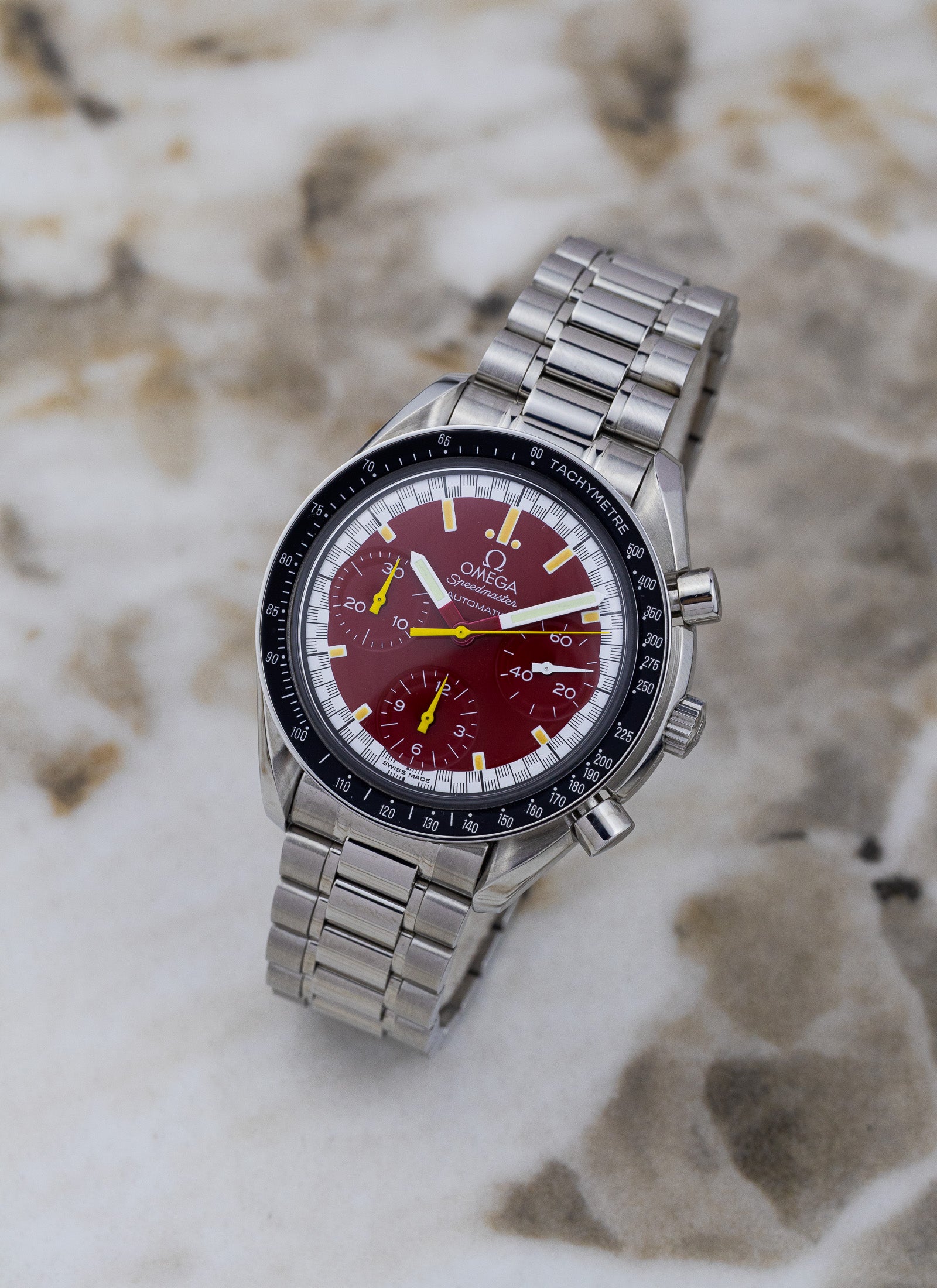 [Reserved] 1997 Omega Speedmaster Michael Schumacher 3510.61 cal. 1143 Full Set