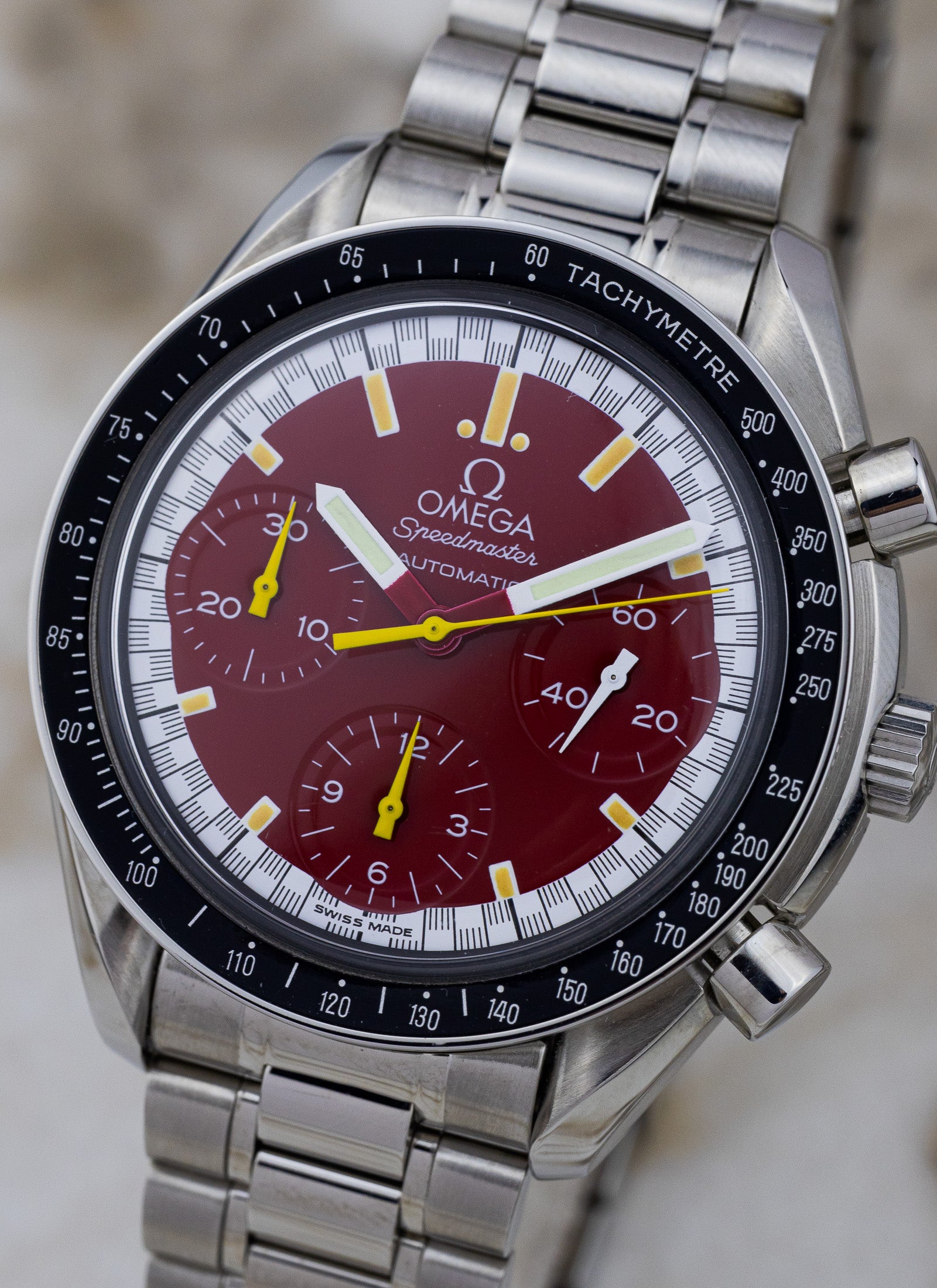 [Reserved] 1997 Omega Speedmaster Michael Schumacher 3510.61 cal. 1143 Full Set