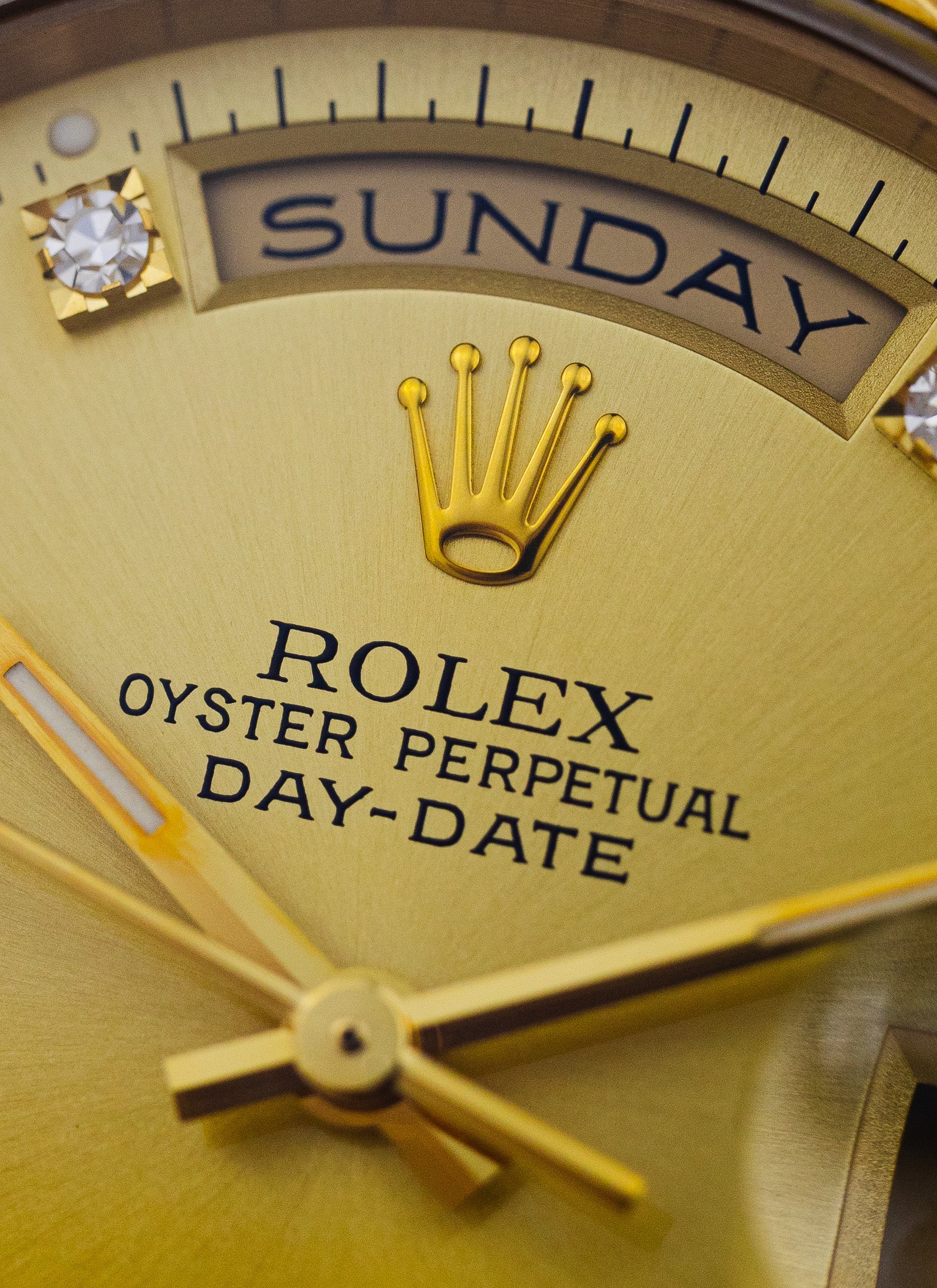 1994 Rolex Day-Date 18238 Factory Diamond Dial Full Set