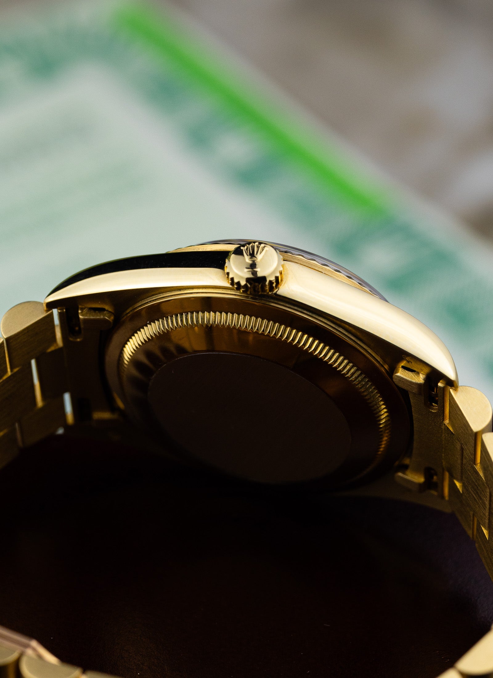 1994 Rolex Day-Date 18238 Factory Diamond Dial Full Set