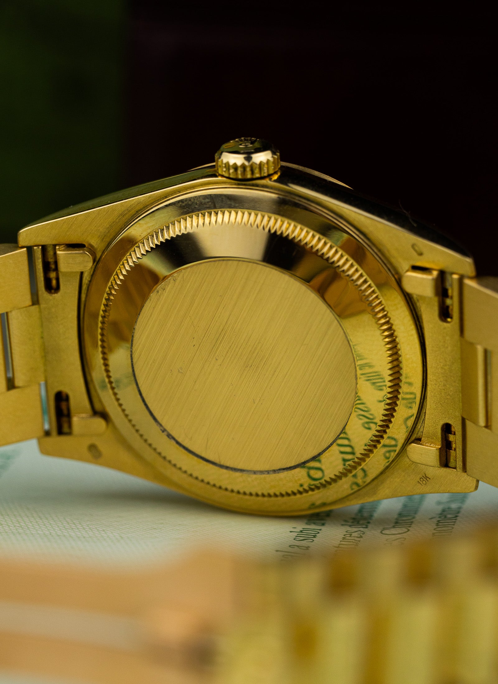 1994 Rolex Day-Date 18238 Factory Diamond Dial Full Set