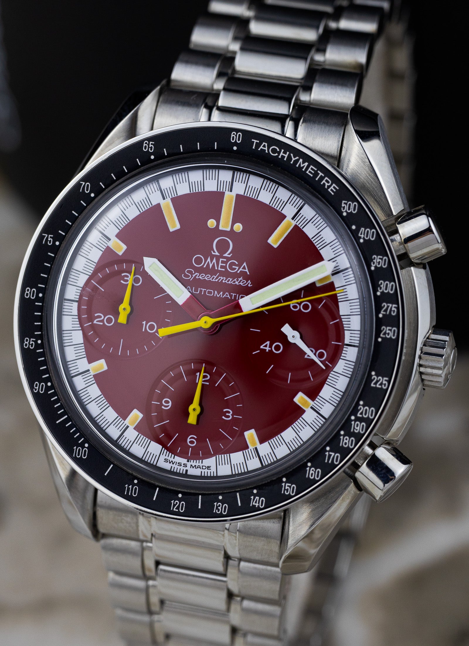 [Reserved] 1997 Omega Speedmaster Michael Schumacher 3510.61 cal. 1143 Full Set