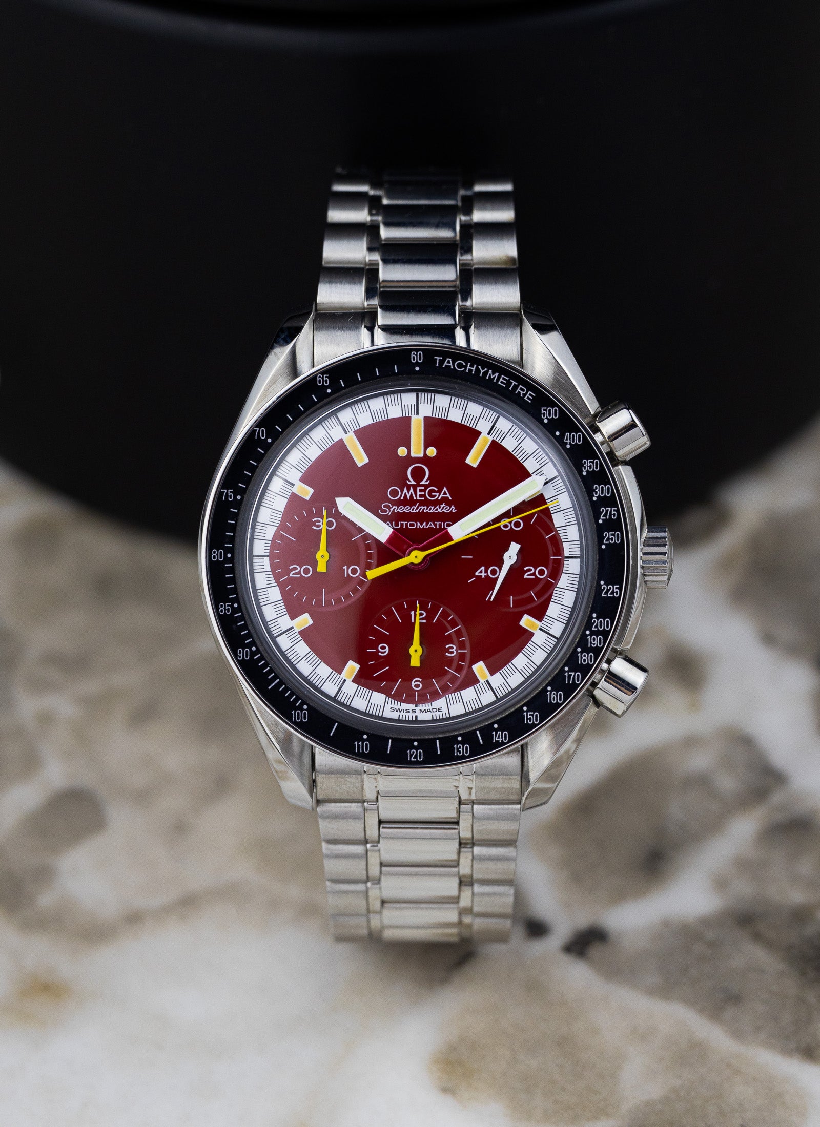 [Reserved] 1997 Omega Speedmaster Michael Schumacher 3510.61 cal. 1143 Full Set