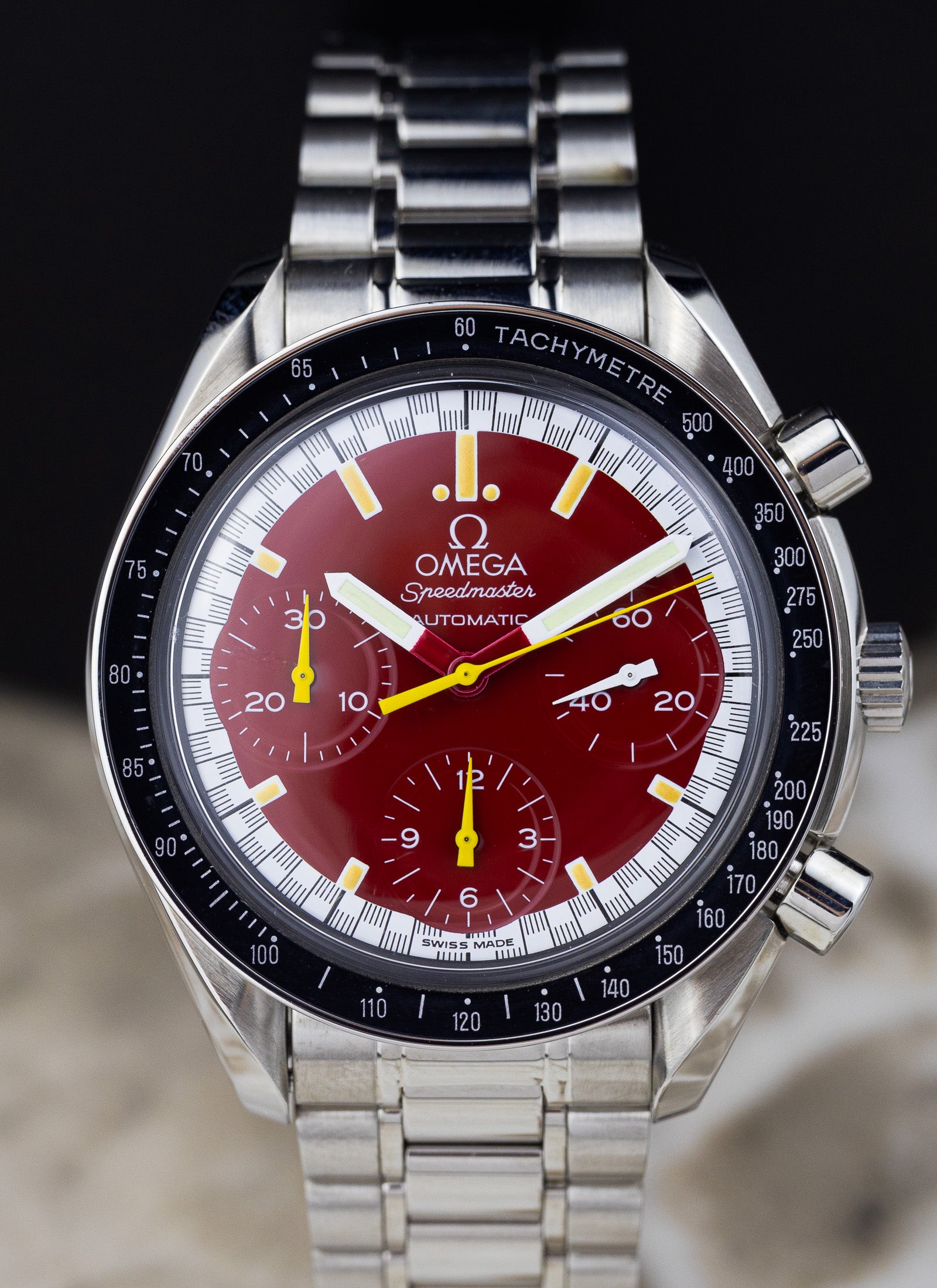 [Reserved] 1997 Omega Speedmaster Michael Schumacher 3510.61 cal. 1143 Full Set