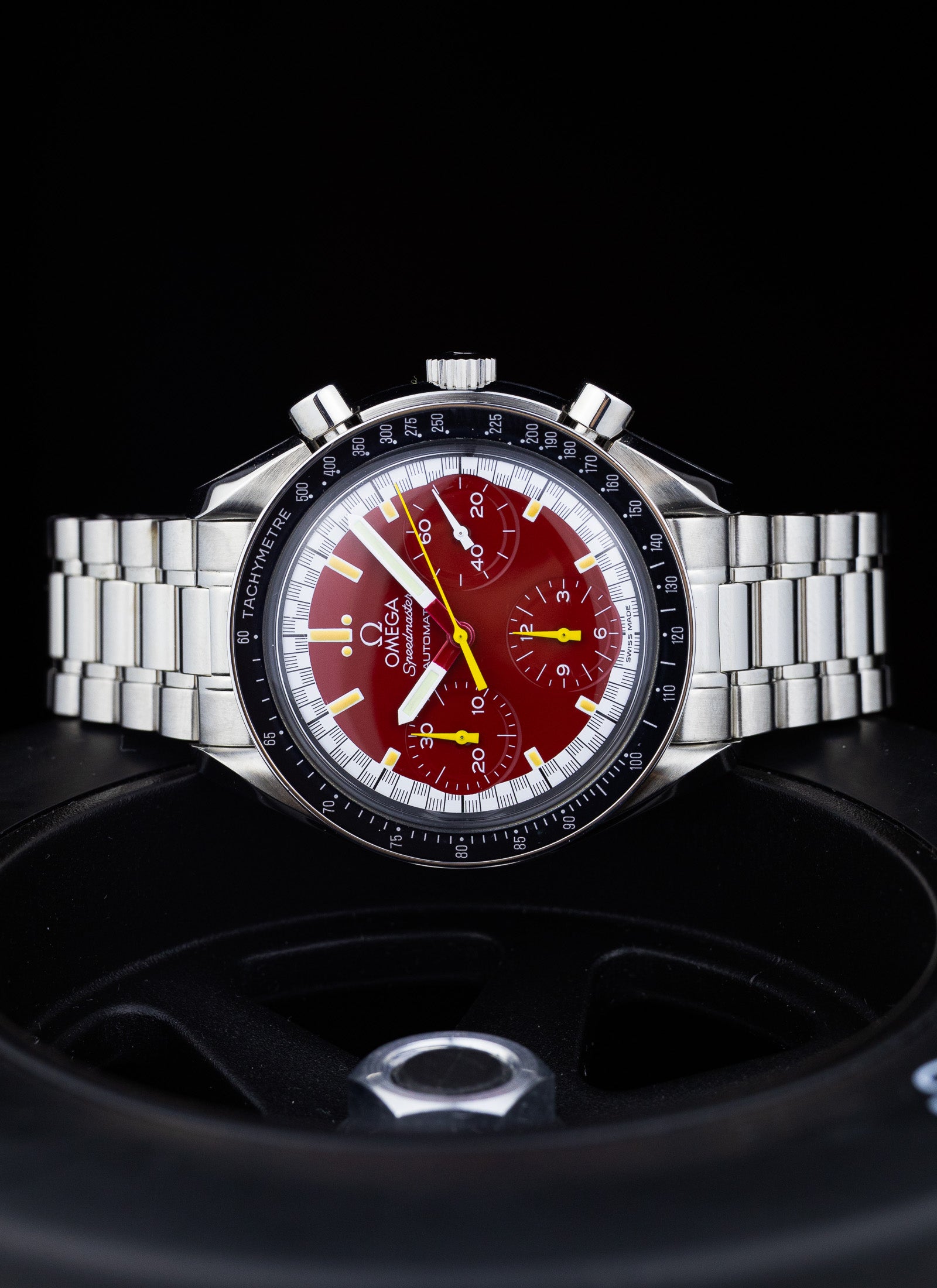 [Reserved] 1997 Omega Speedmaster Michael Schumacher 3510.61 cal. 1143 Full Set