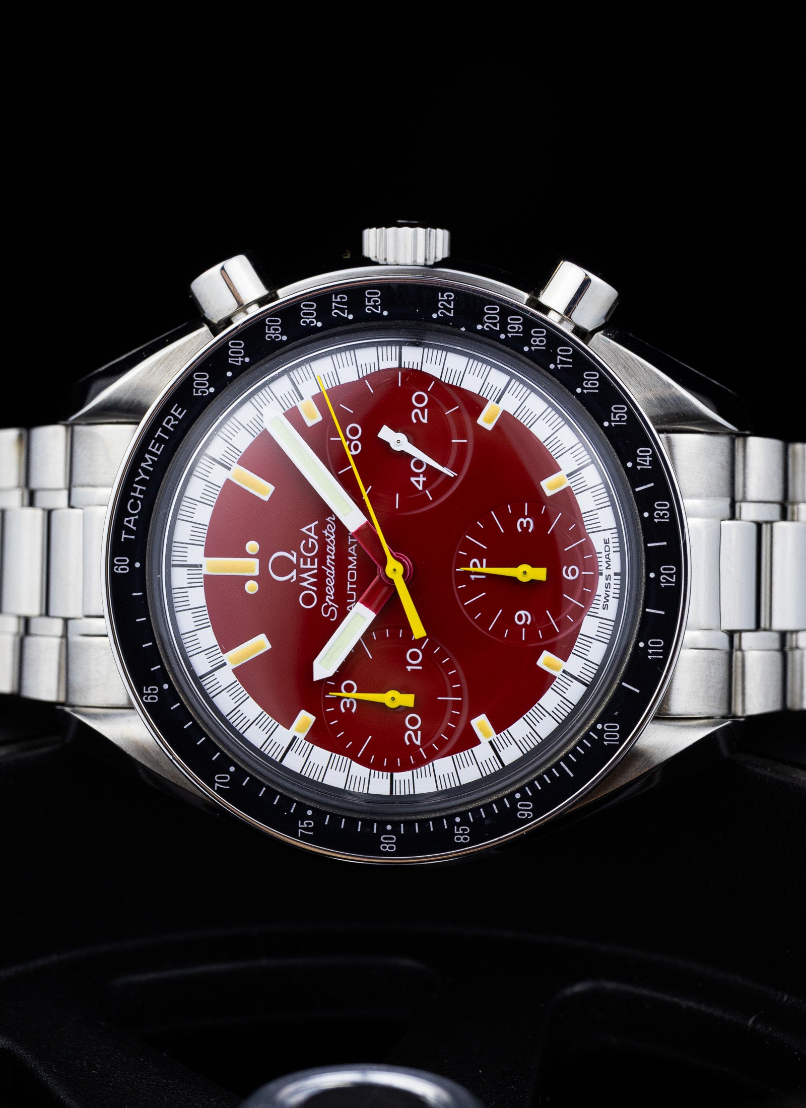 [Reserved] 1997 Omega Speedmaster Michael Schumacher 3510.61 cal. 1143 Full Set