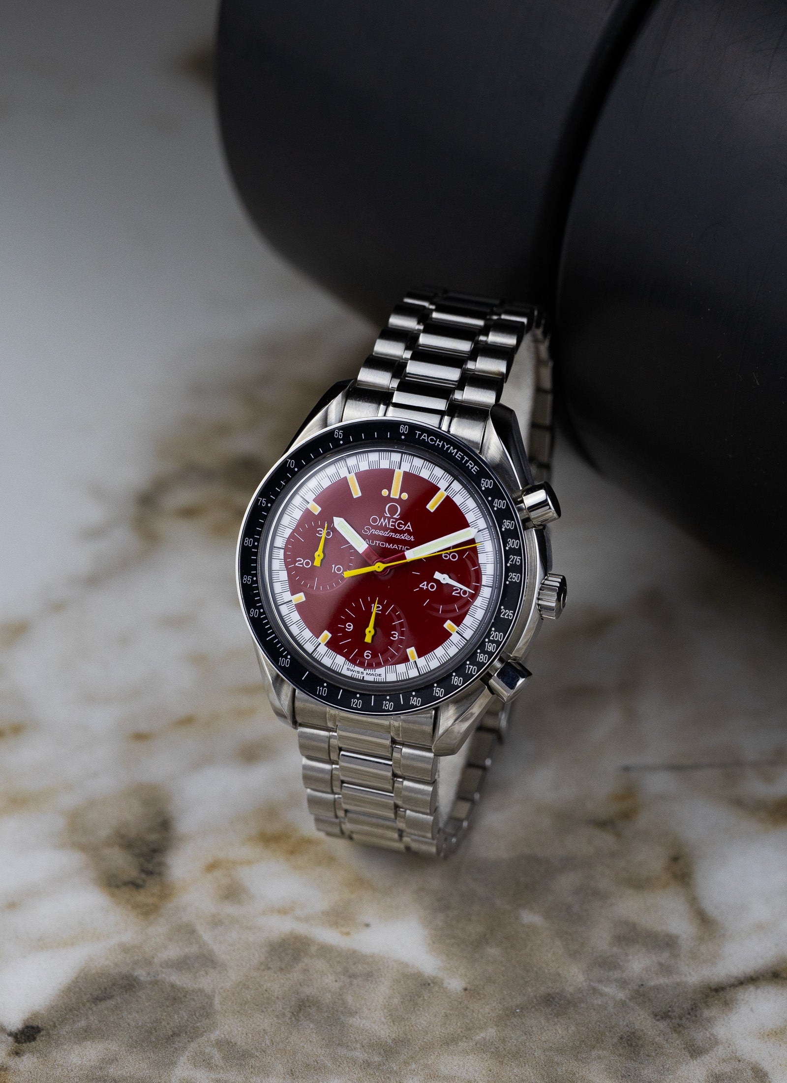 [Reserved] 1997 Omega Speedmaster Michael Schumacher 3510.61 cal. 1143 Full Set