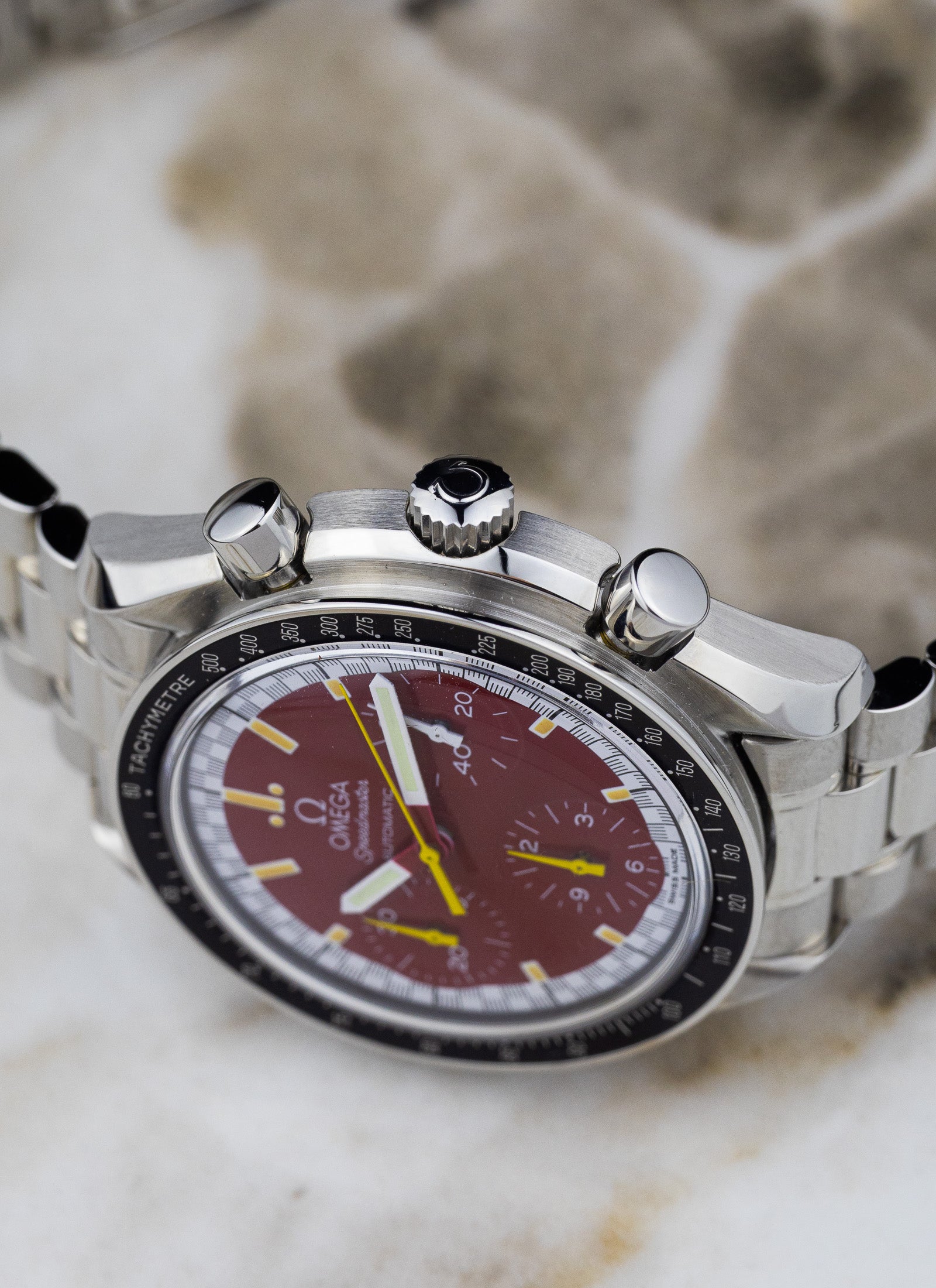 [Reserved] 1997 Omega Speedmaster Michael Schumacher 3510.61 cal. 1143 Full Set