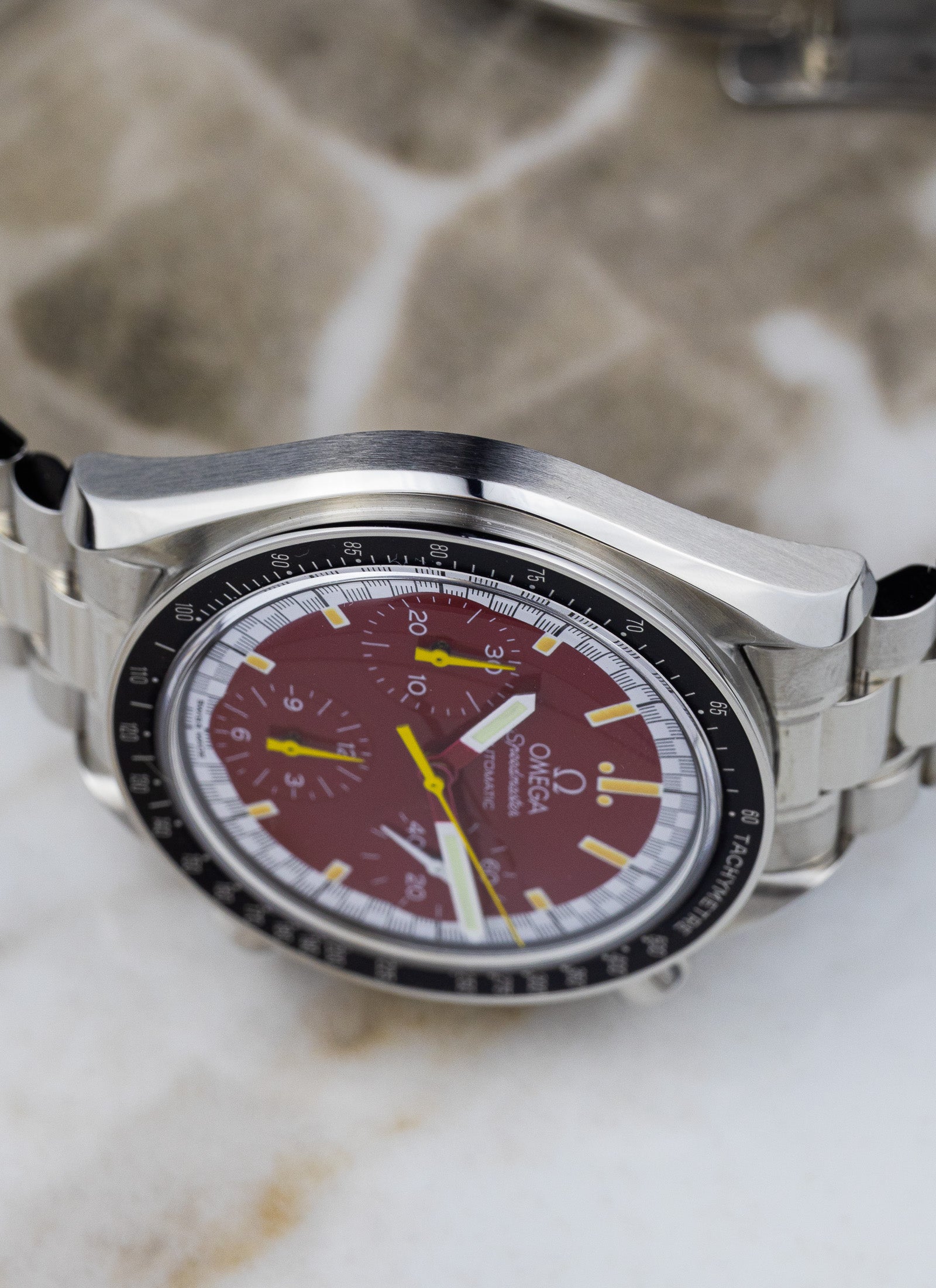 [Reserved] 1997 Omega Speedmaster Michael Schumacher 3510.61 cal. 1143 Full Set