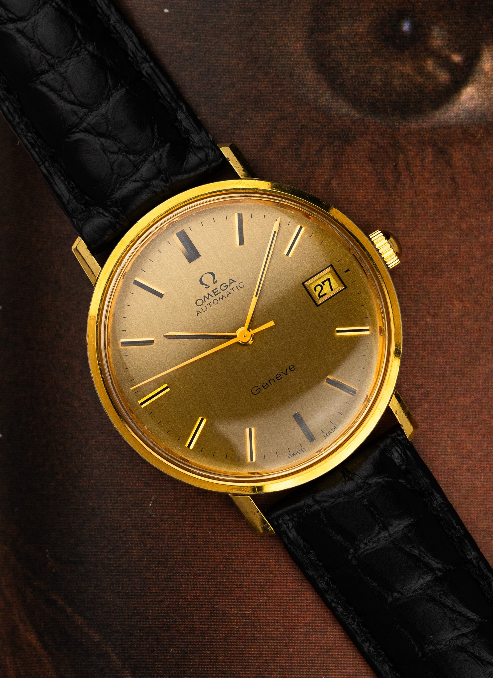 1973 Omega Geneve 166.763 cal. 1012 Serviced