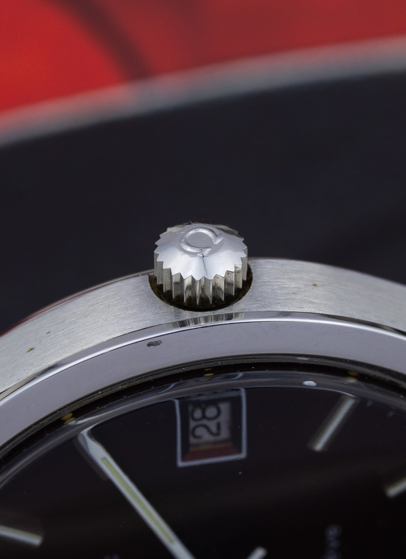 1973 Omega Geneve Bordeaux Dial 166.0173 cal. 1012