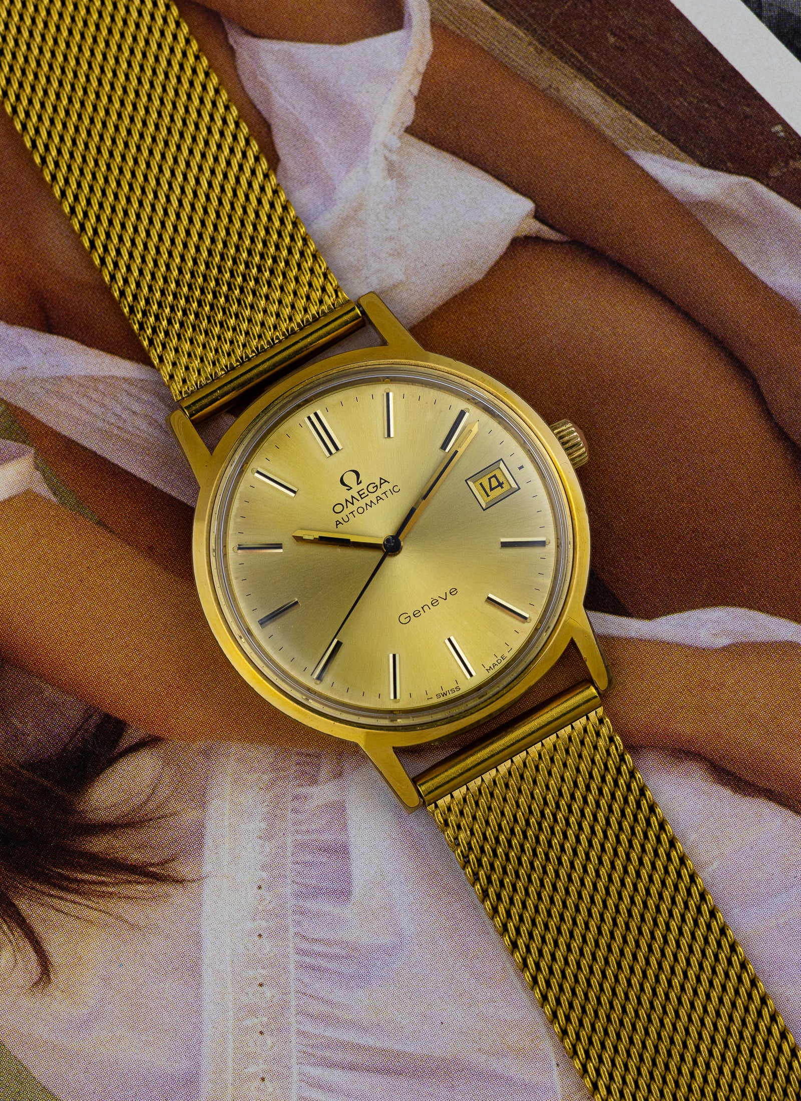 1973 Omega Geneve Automatic 166.0163 cal. 1012 Serviced