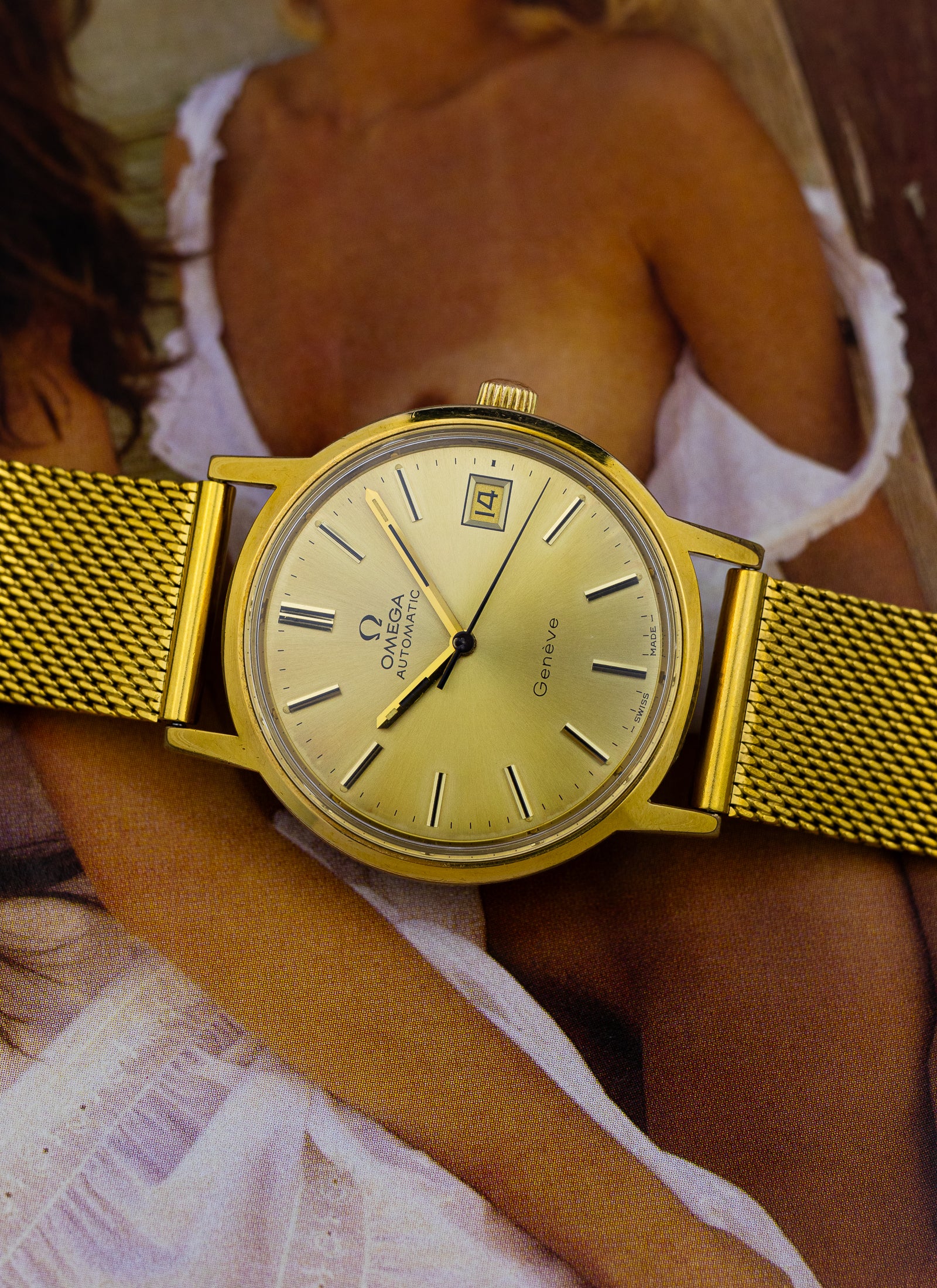 1973 Omega Geneve Automatic 166.0163 cal. 1012 Serviced