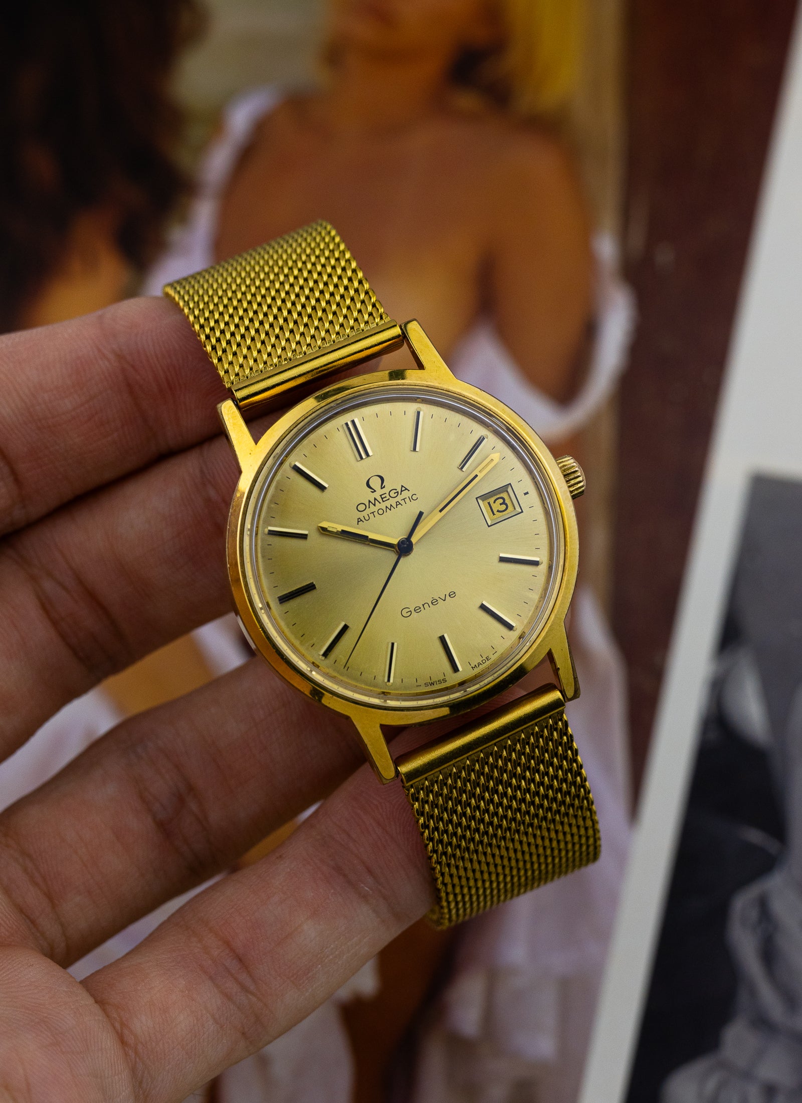 1973 Omega Geneve Automatic 166.0163 cal. 1012 Serviced