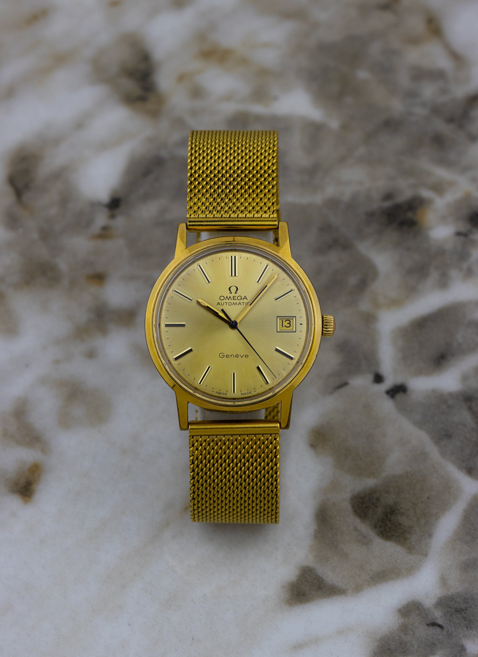 1973 Omega Geneve Automatic 166.0163 cal. 1012 Serviced