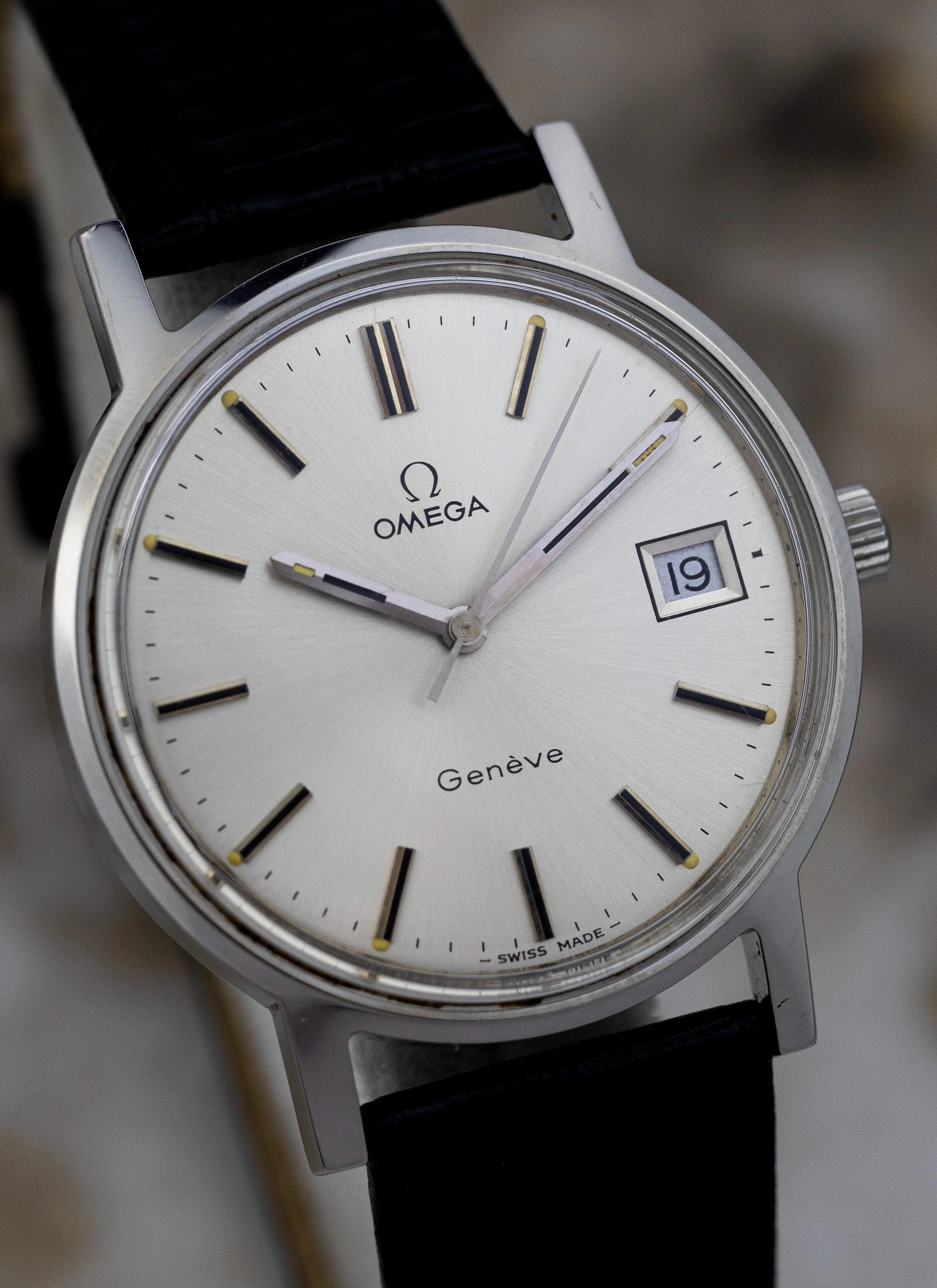 1972 Omega Geneve Silver Dial 136.0099 cal. 1030 Serviced