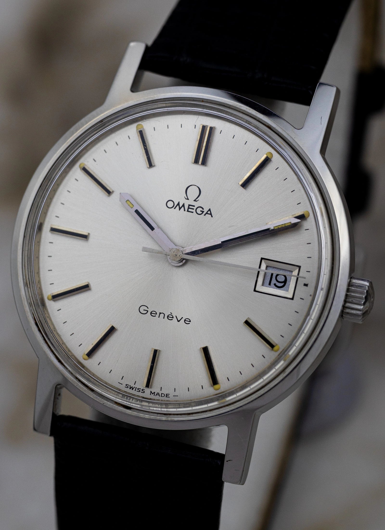 1972 Omega Geneve Silver Dial 136.0099 cal. 1030 Serviced