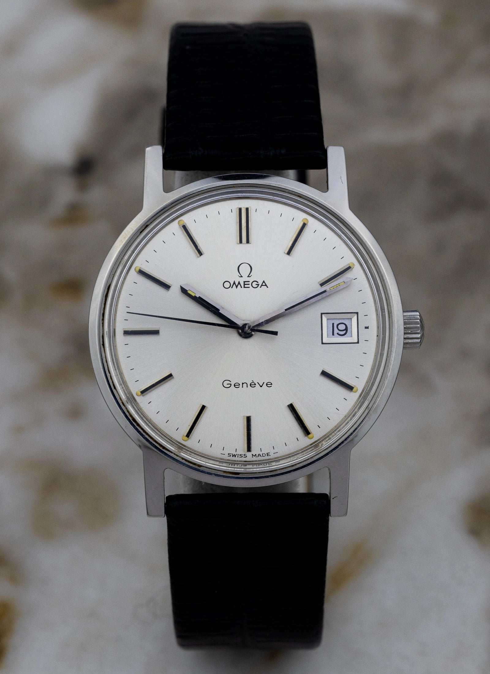 1972 Omega Geneve Silver Dial 136.0099 cal. 1030 Serviced