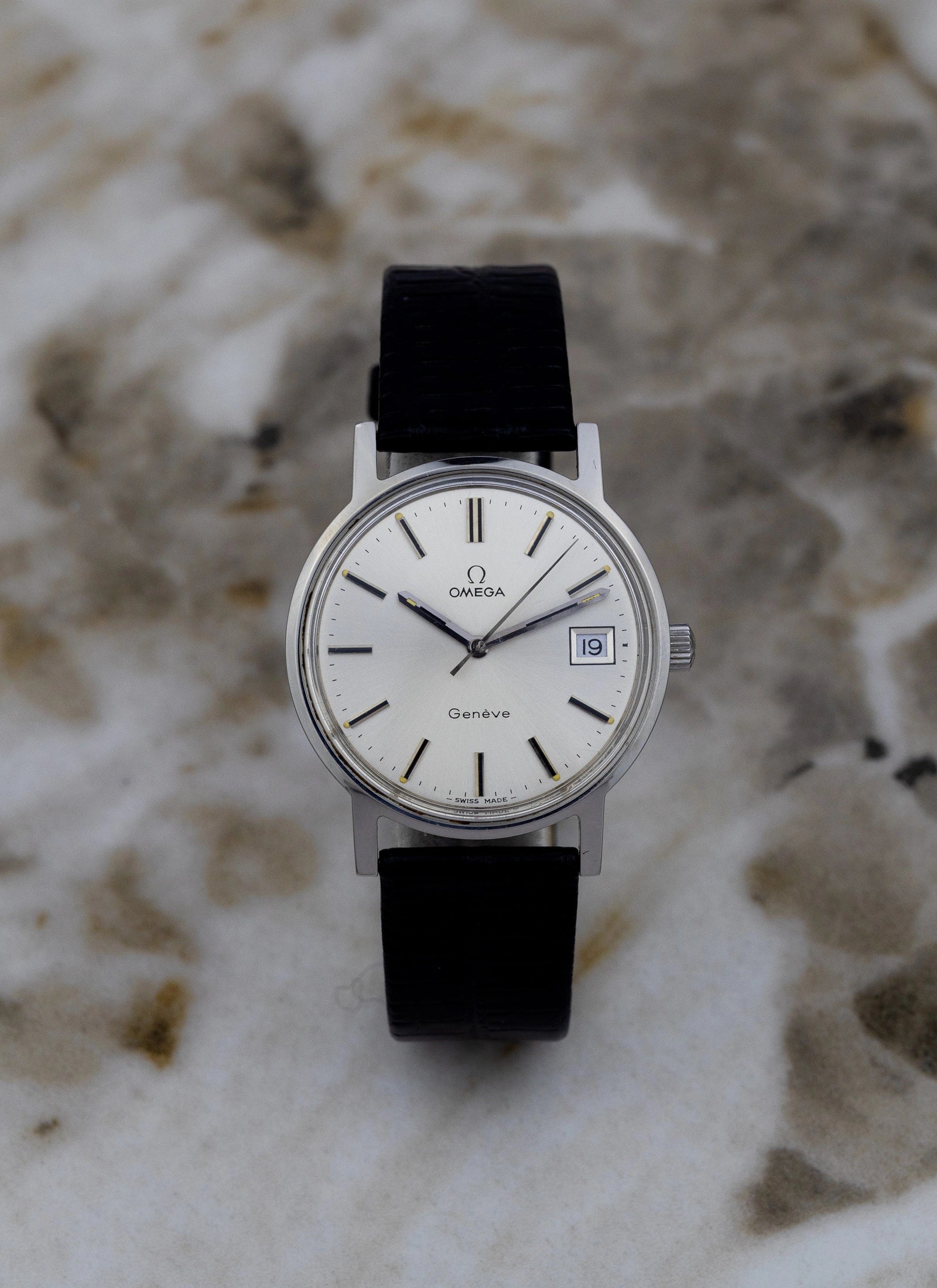 1972 Omega Geneve Silver Dial 136.0099 cal. 1030 Serviced