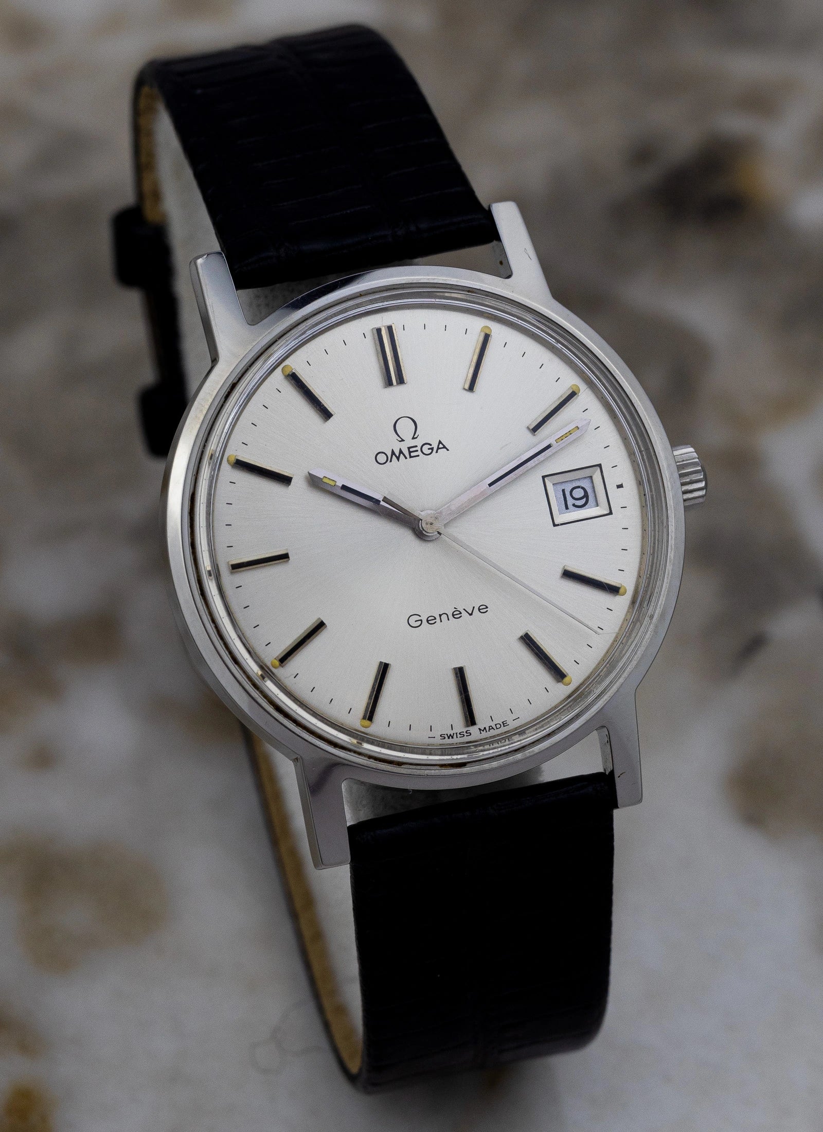 1972 Omega Geneve Silver Dial 136.0099 cal. 1030 Serviced