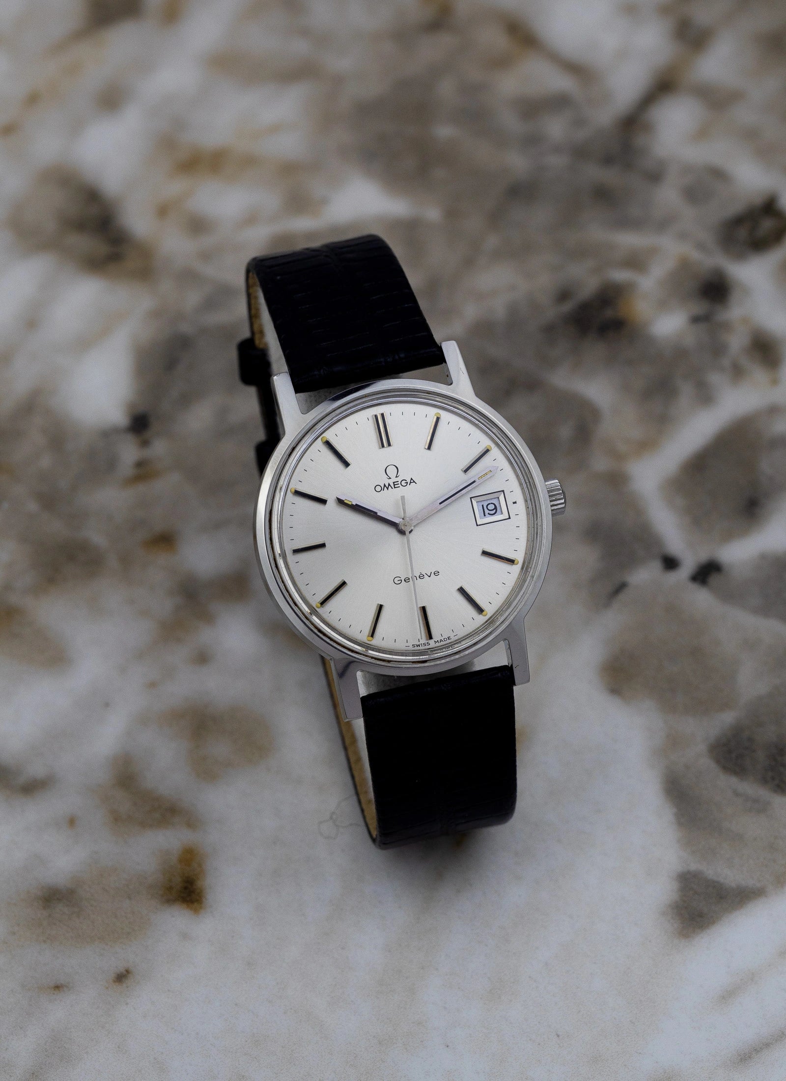 1972 Omega Geneve Silver Dial 136.0099 cal. 1030 Serviced