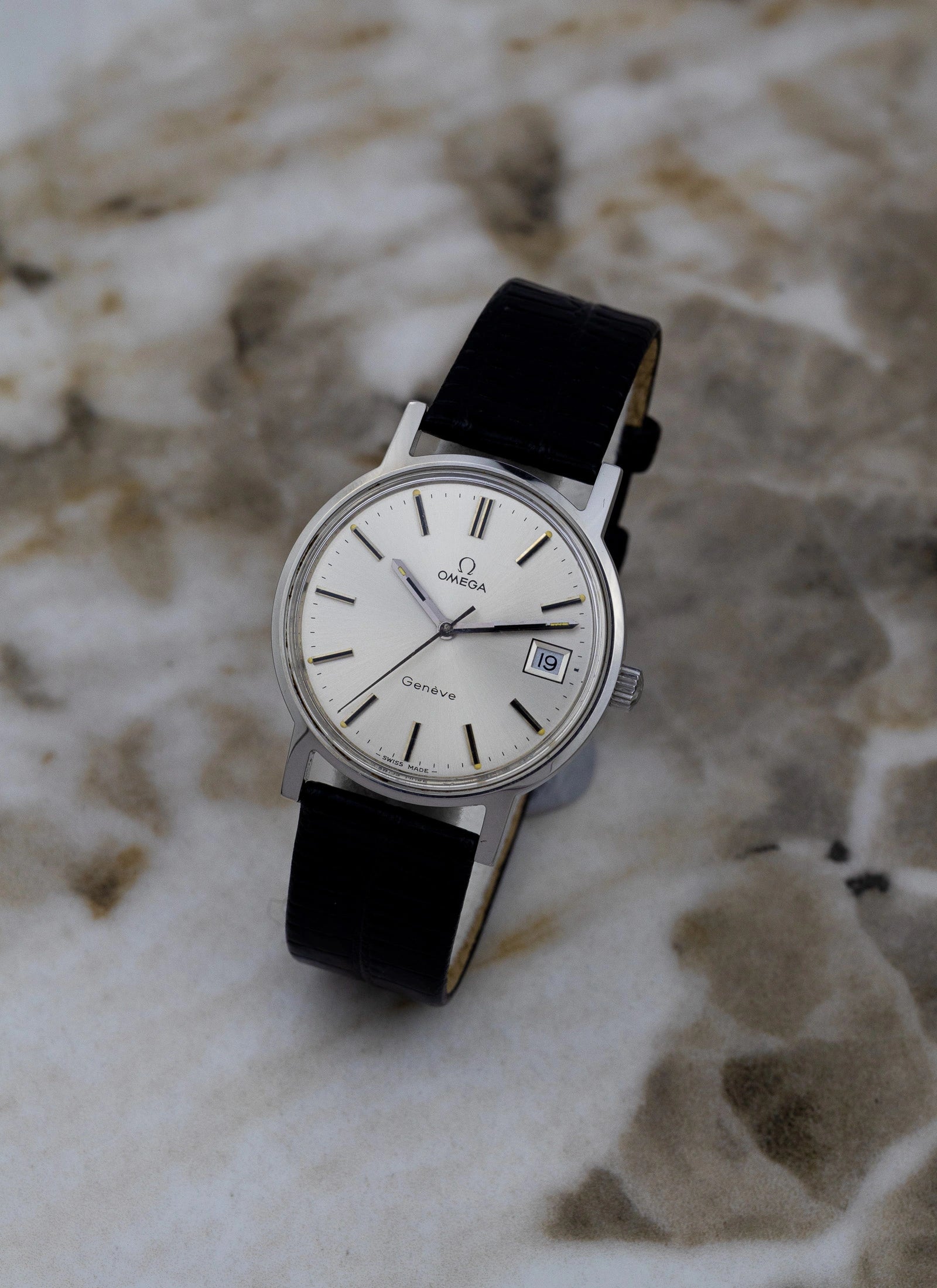 1972 Omega Geneve Silver Dial 136.0099 cal. 1030 Serviced