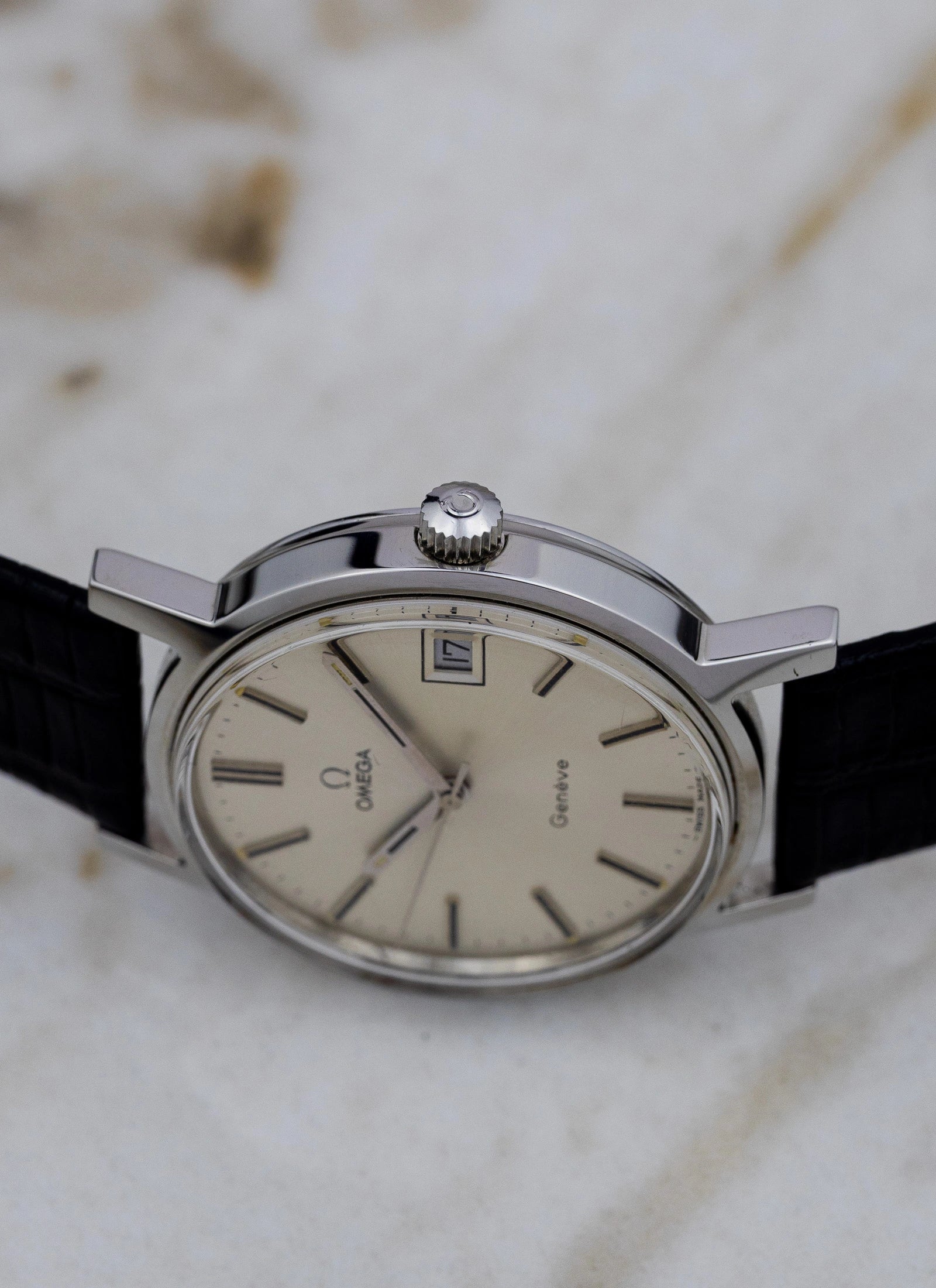 1972 Omega Geneve Silver Dial 136.0099 cal. 1030 Serviced