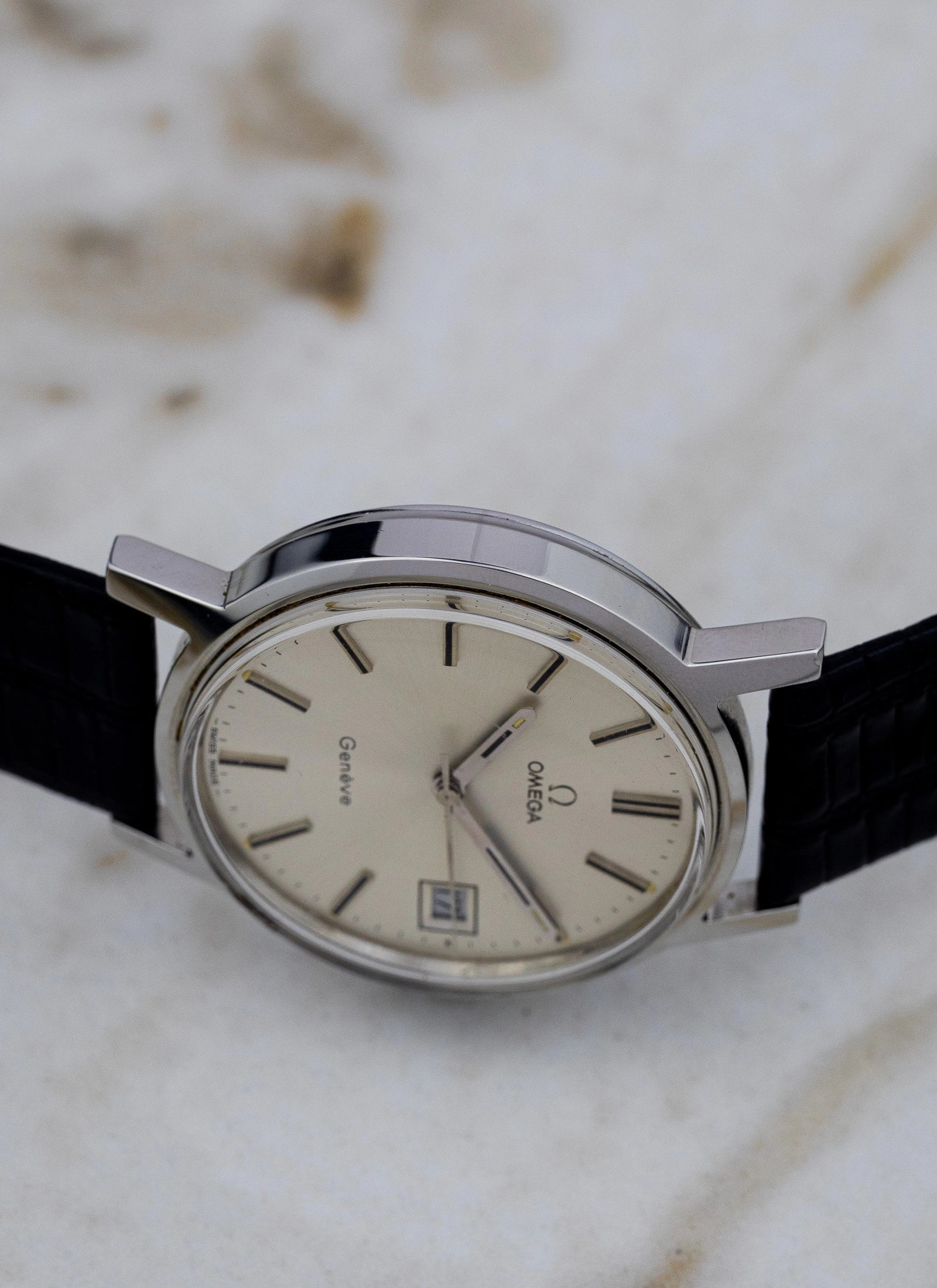 1972 Omega Geneve Silver Dial 136.0099 cal. 1030 Serviced