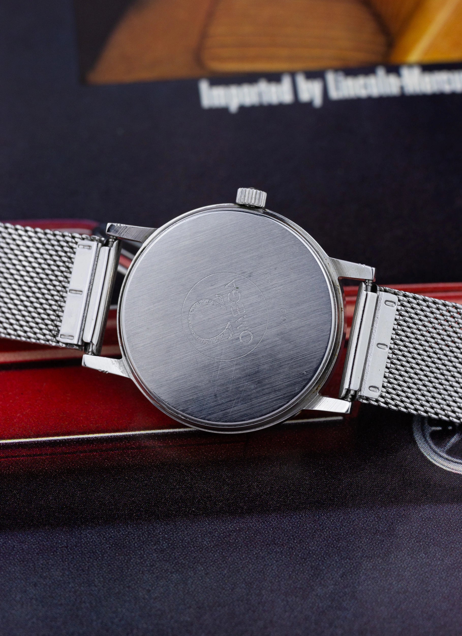 1975 Omega Geneve Gray Dial 136.0104 cal. 1030