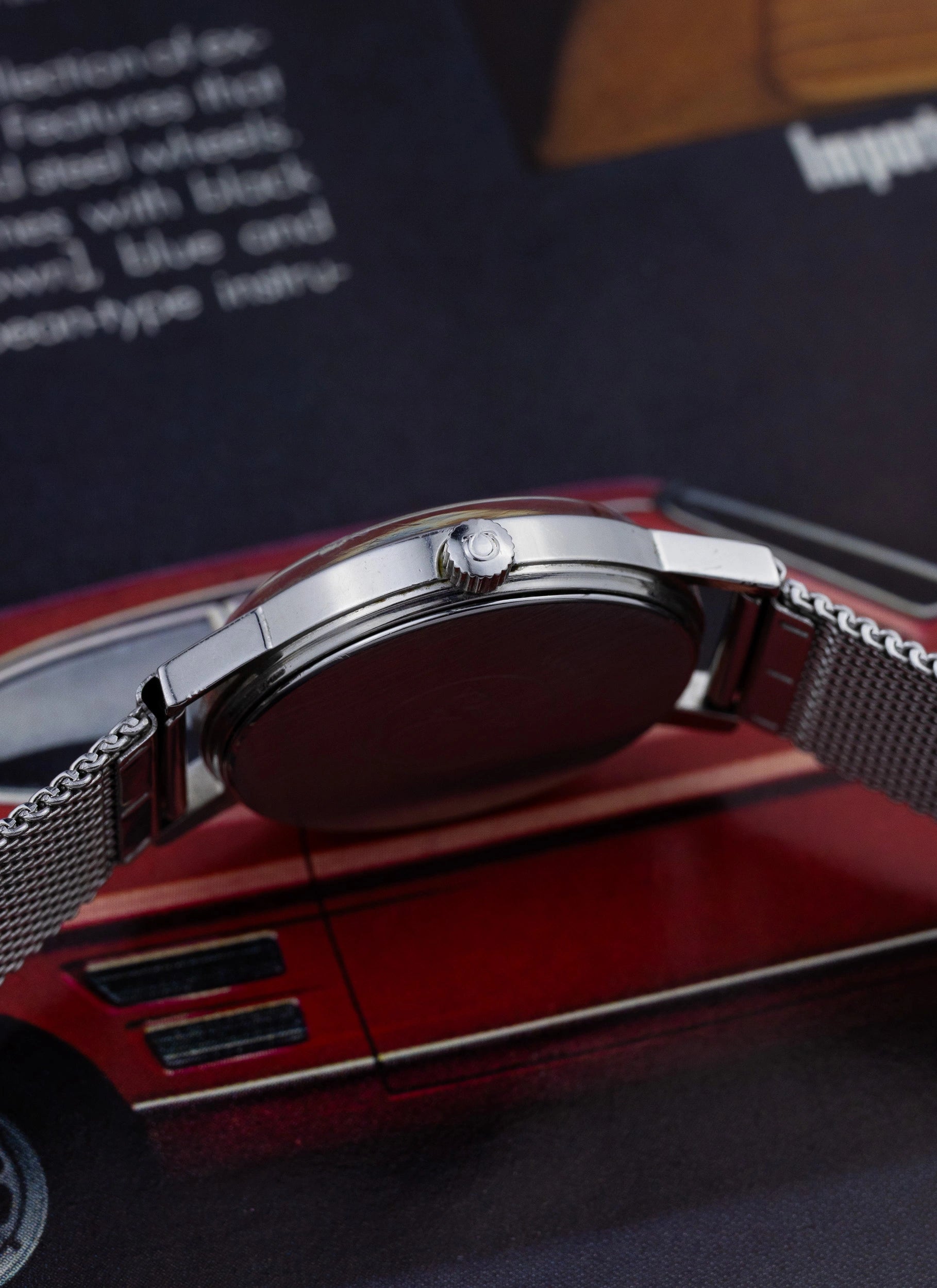 1975 Omega Geneve Gray Dial 136.0104 cal. 1030