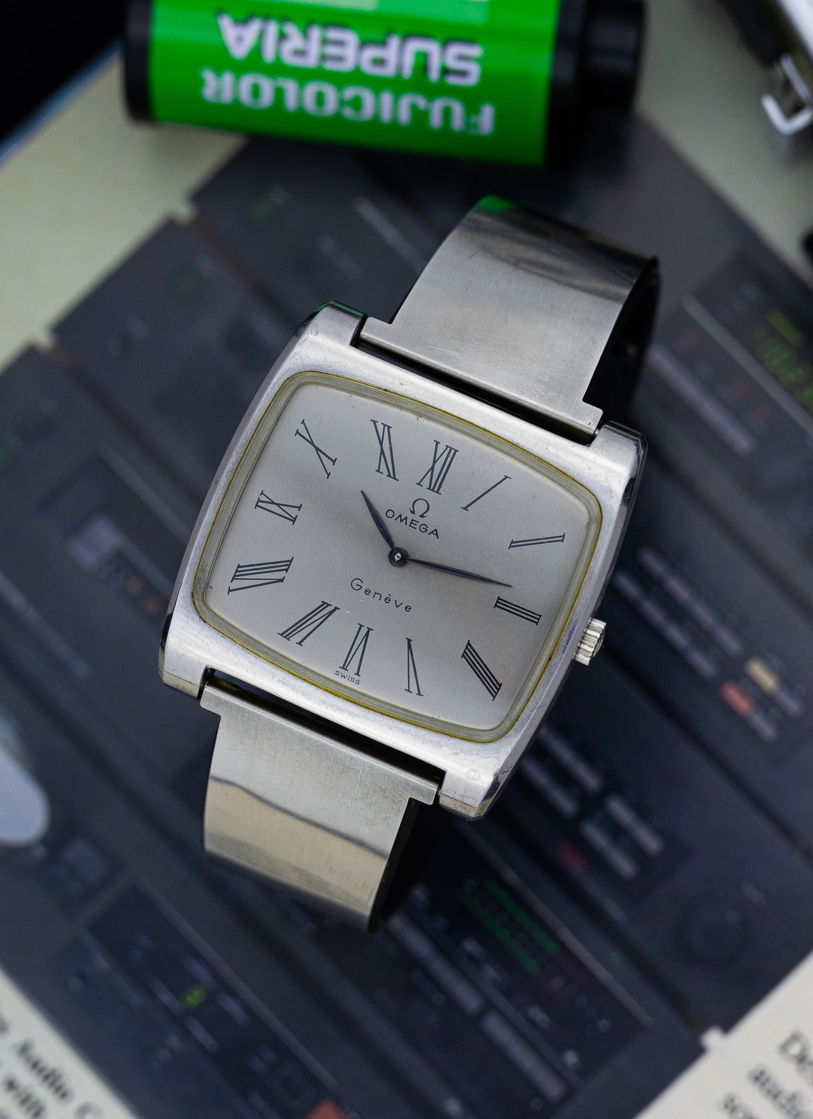 1973 Omega Geneve Square Roman DIal 111.0109 cal. 625 Serviced