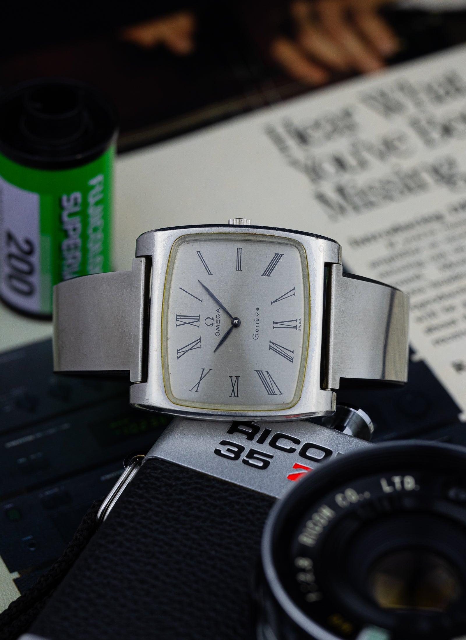 1973 Omega Geneve Square Roman DIal 111.0109 cal. 625 Serviced