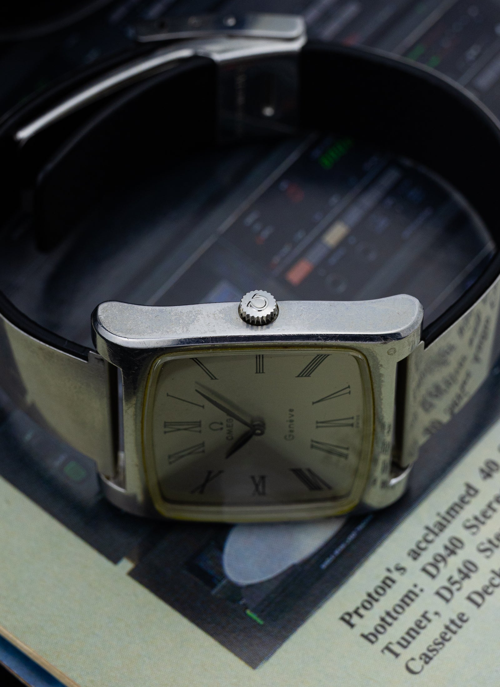 1973 Omega Geneve Square Roman DIal 111.0109 cal. 625 Serviced